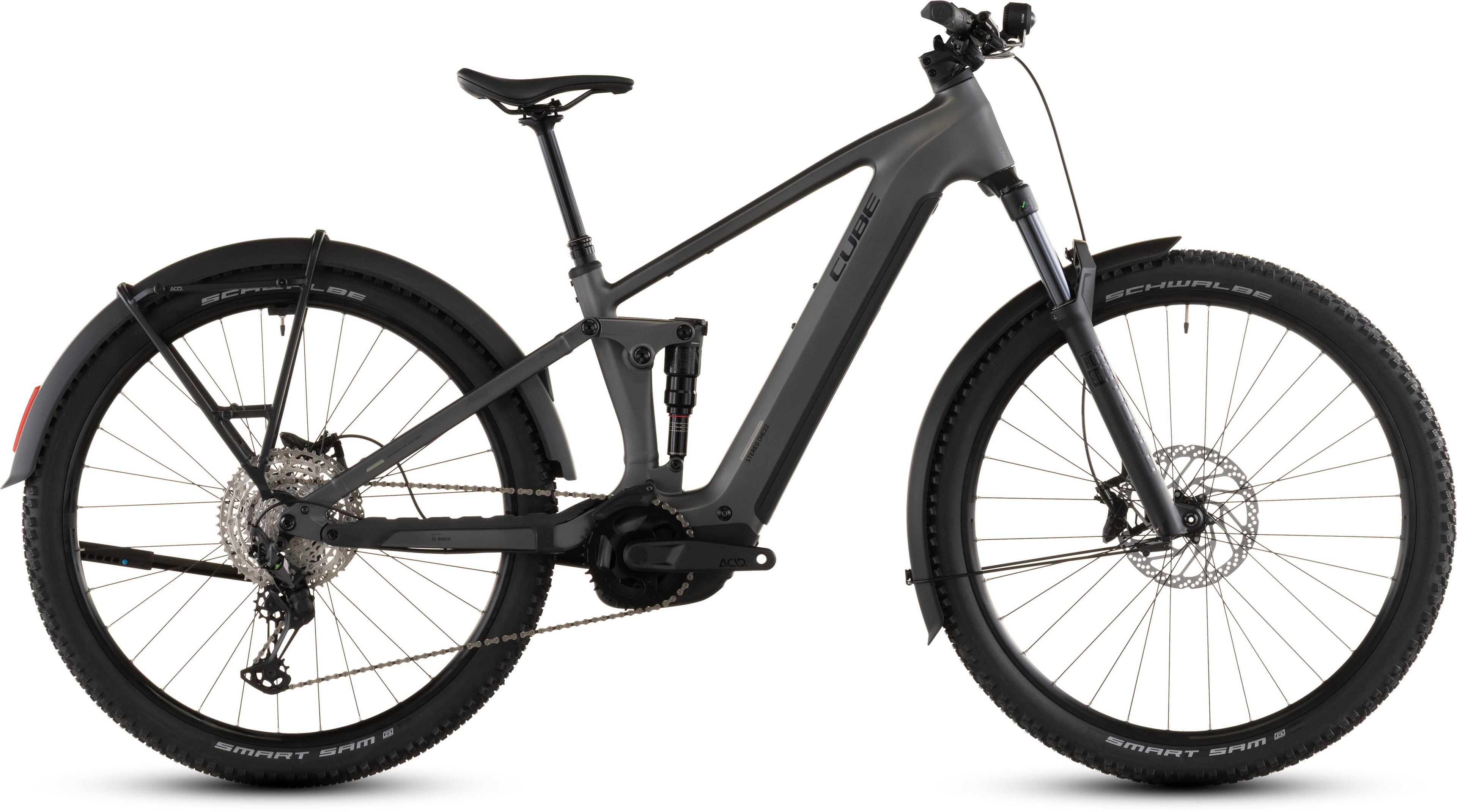 Cube Stereo Hybrid ONE22 Race 800 FE slabgrey'n'chrome