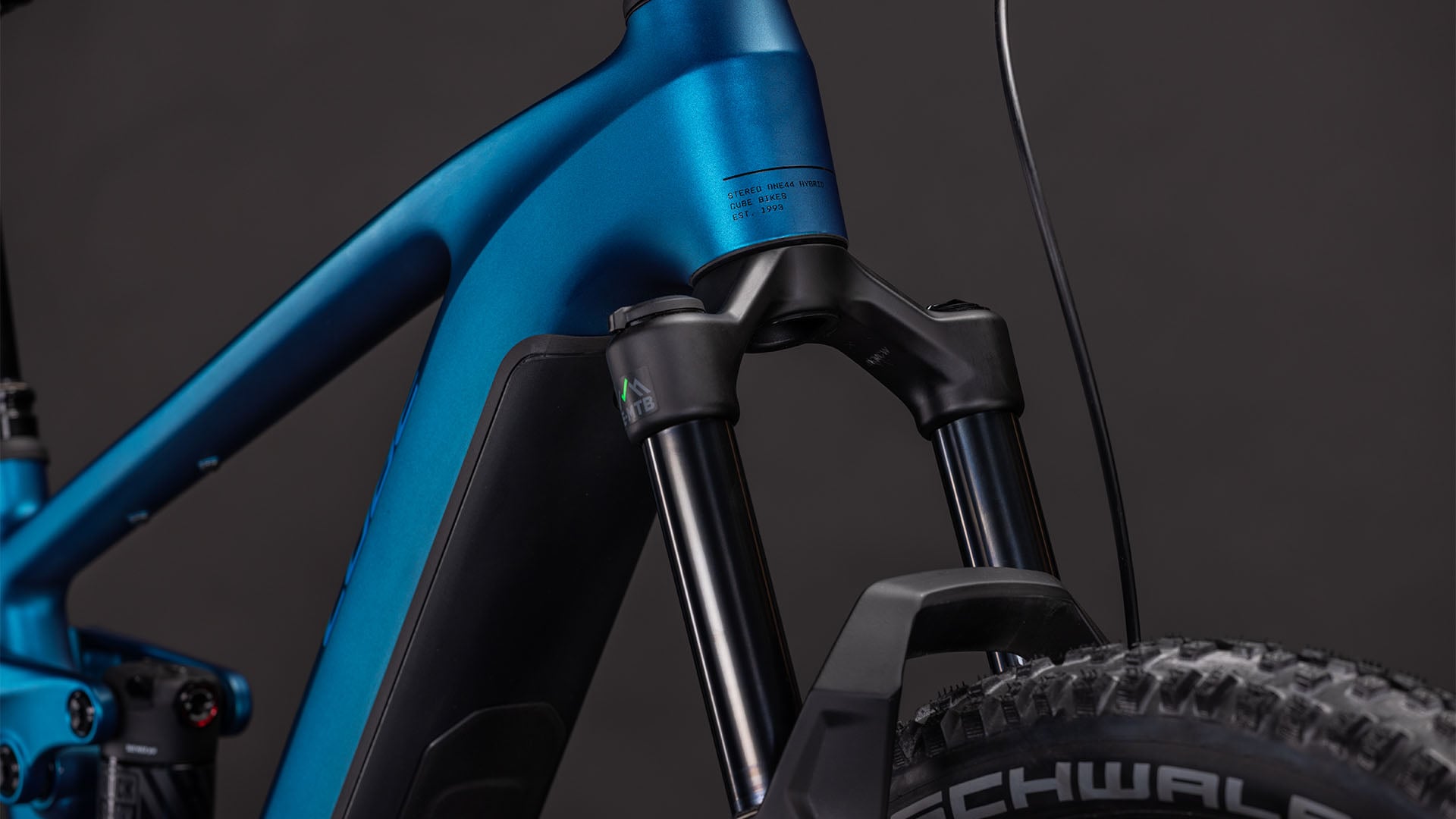 Cube Stereo Hybrid ONE44 EX 800 electricblue'n'blue