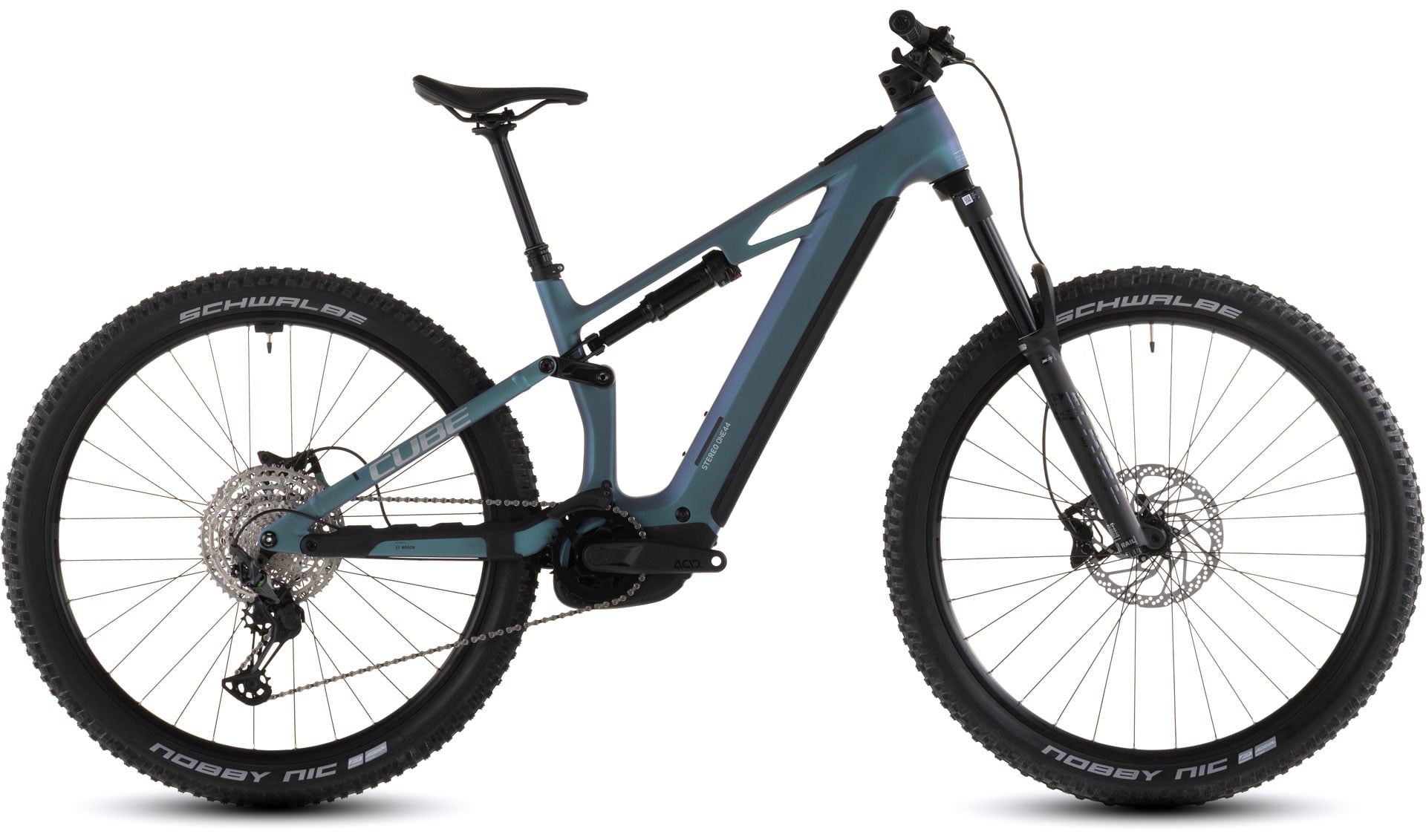 Cube Stereo Hybrid ONE44 HPC Race 800 smaragdgrey'n'prism