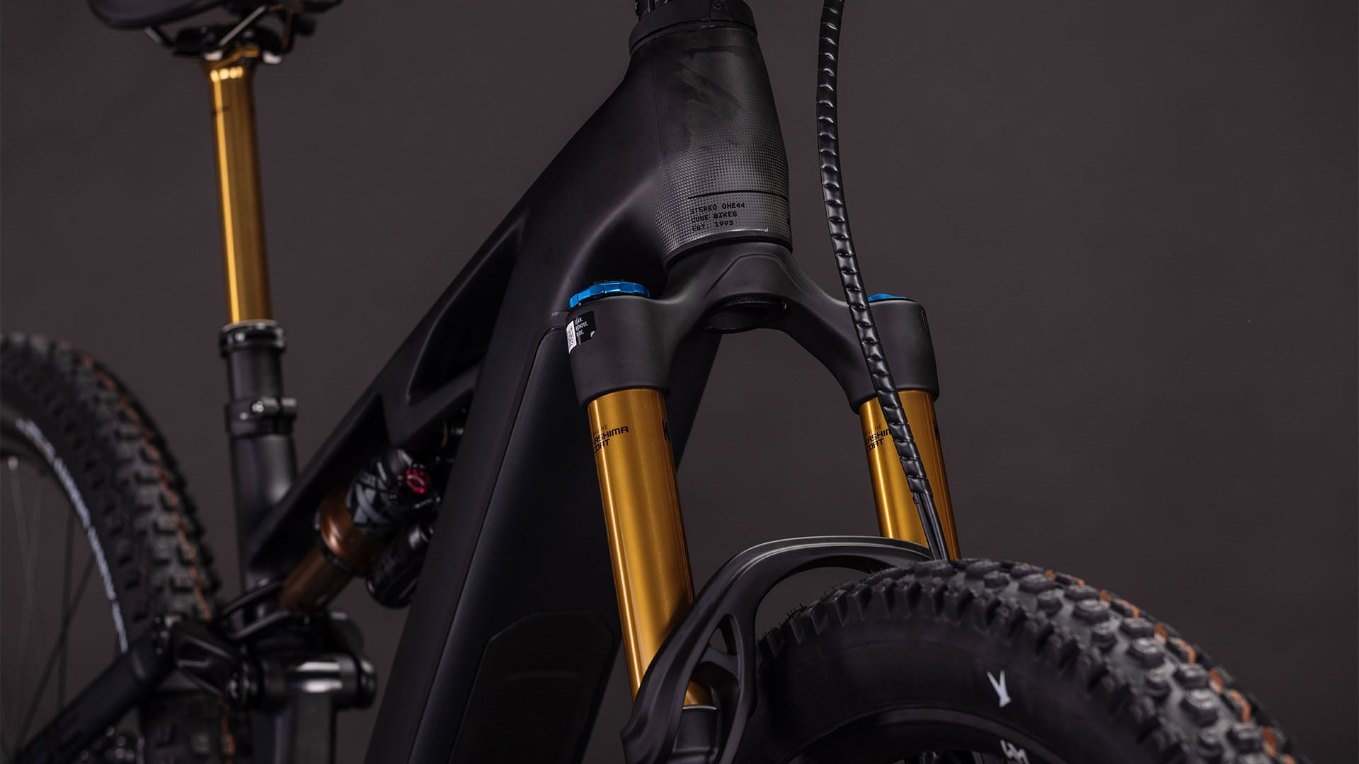 Cube Stereo Hybrid ONE44 HPC AT 800 carbon'n'gold