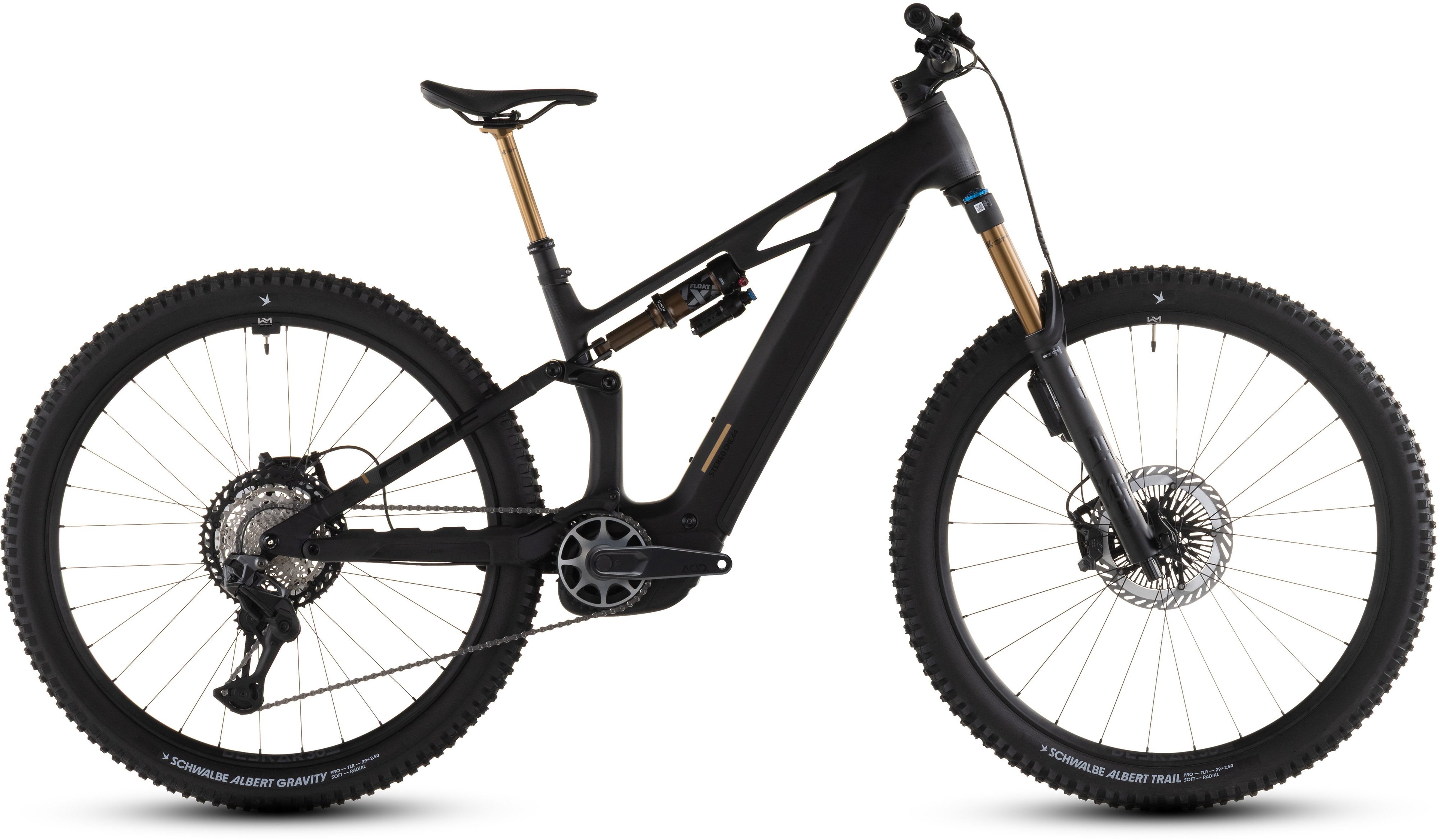 Cube Stereo Hybrid ONE44 HPC AT 800 carbon'n'gold
