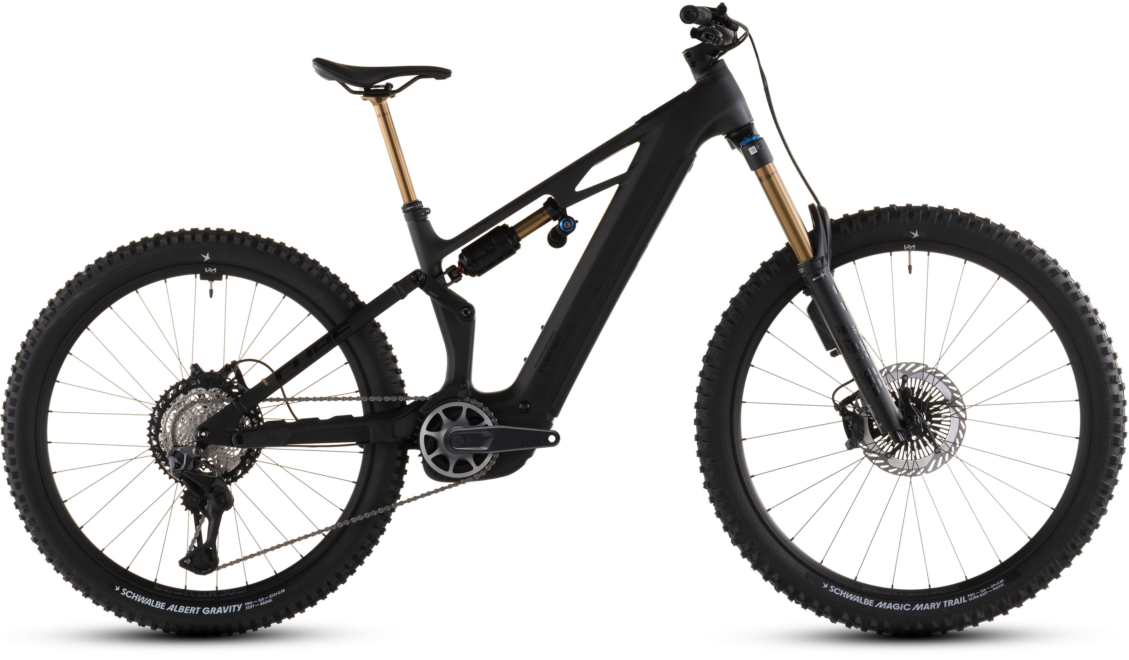 Cube Stereo Hybrid ONE77 HPC AT 800 carbon'n'gold