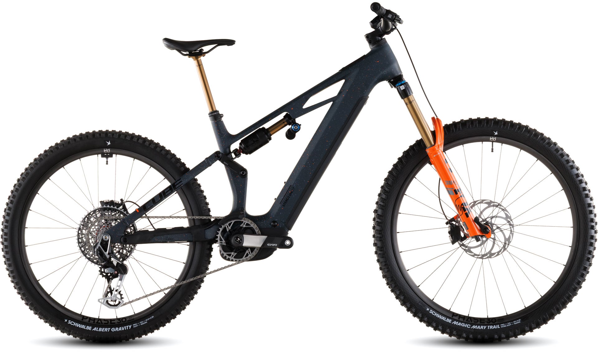 Cube Stereo Hybrid ONE77 HPC SLT 800 galaxy'n'orange