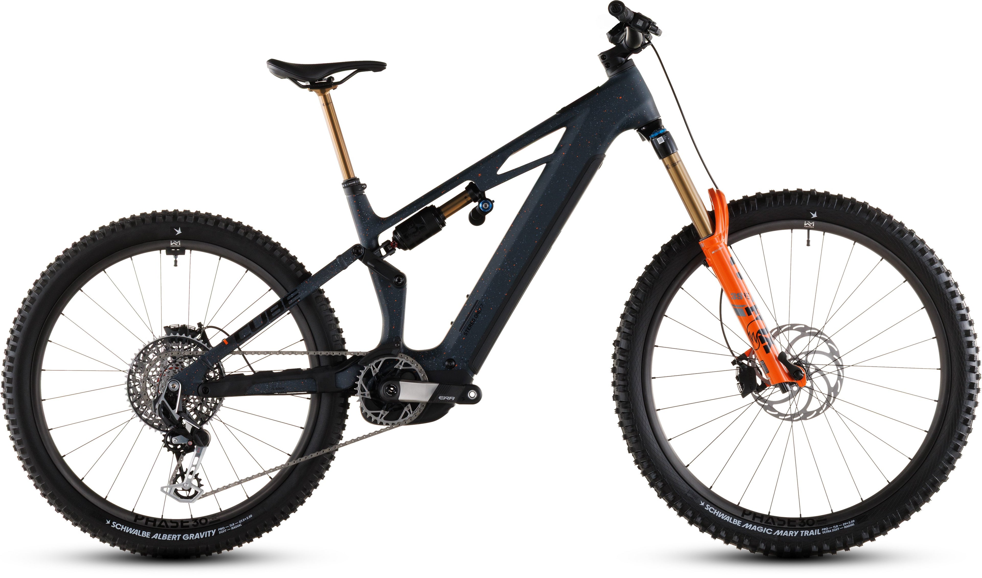 Cube Stereo Hybrid ONE77 HPC SLT 800 galaxy'n'orange