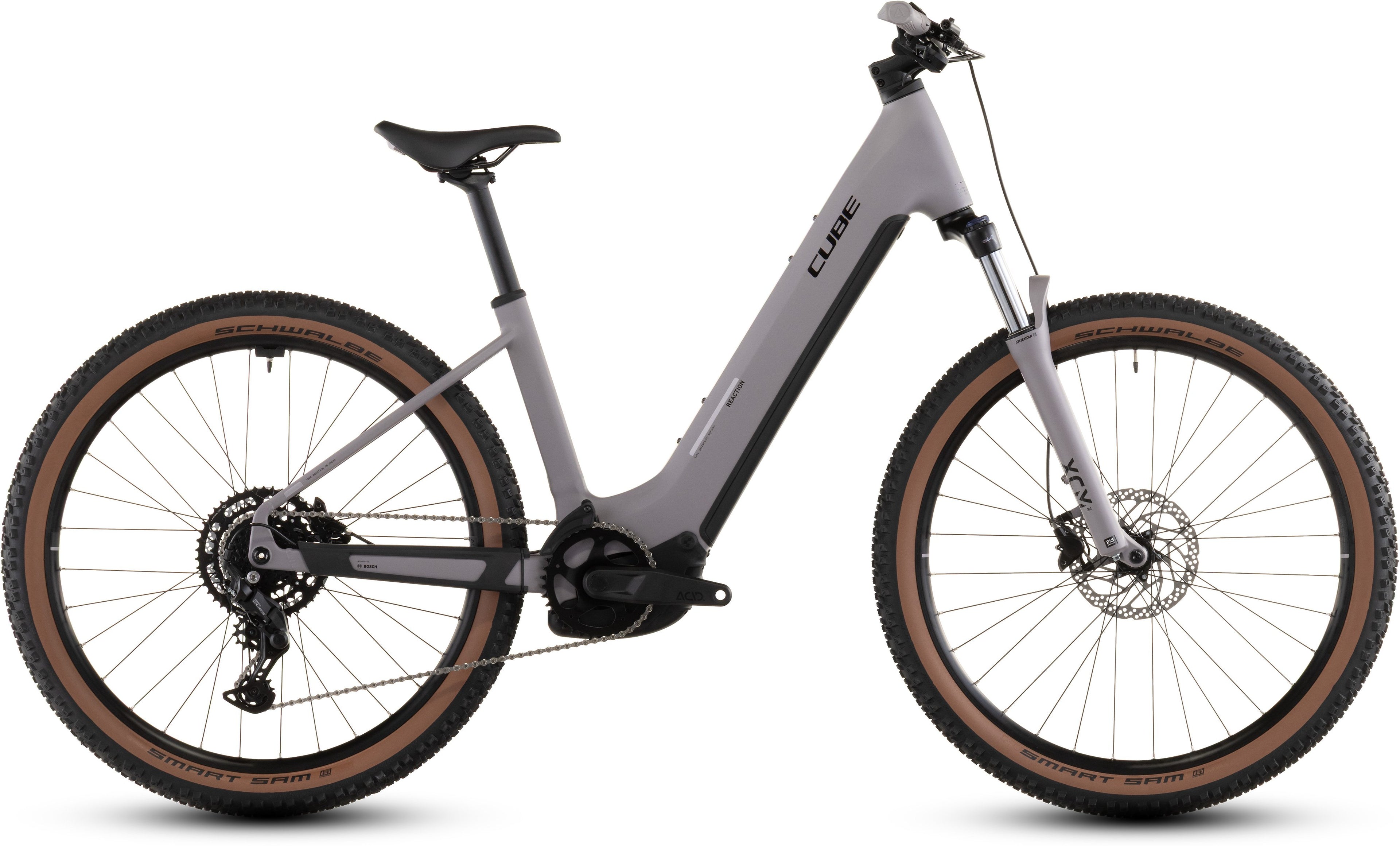 Cube Reaction Hybrid Performance 600 plumgrey'n'black