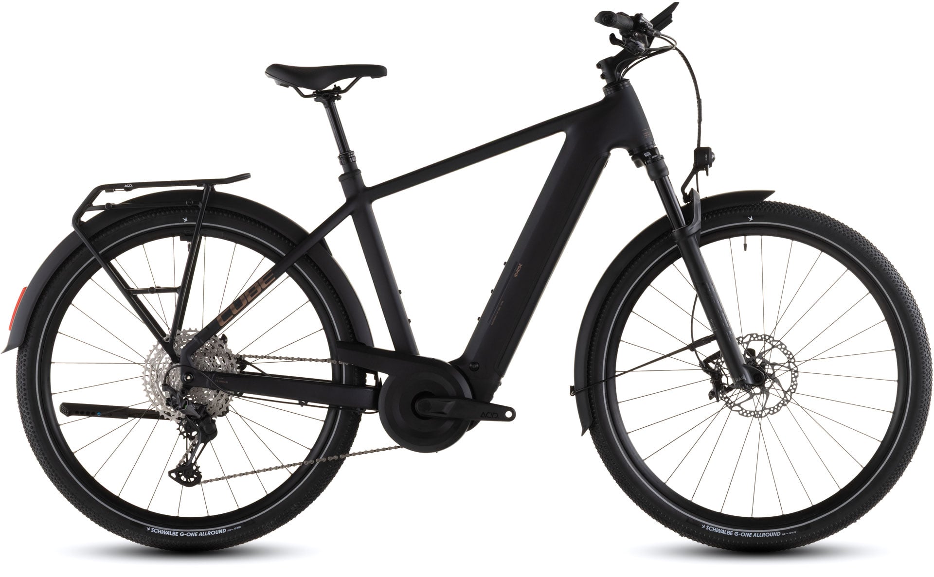 Cube Nuride Hybrid SLX 800 black'n'gold