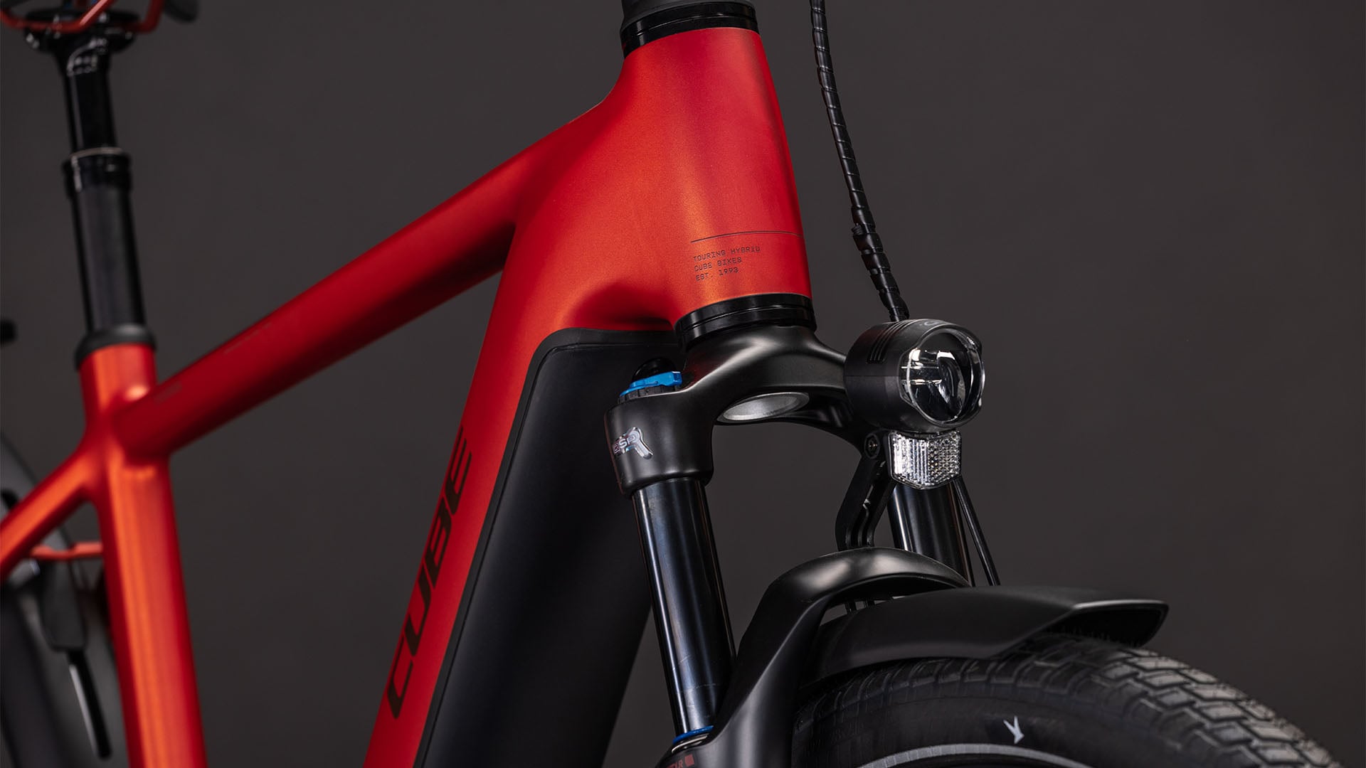 Cube Touring Hybrid Comfort SLX 800 chilli'n'chrome