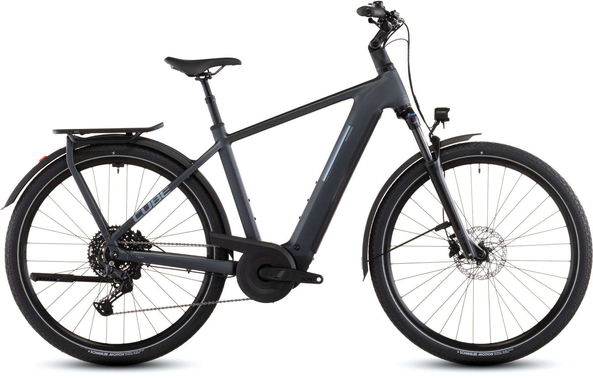 Cube Kathmandu Hybrid ONE 800 metallicgrey'n'grey
