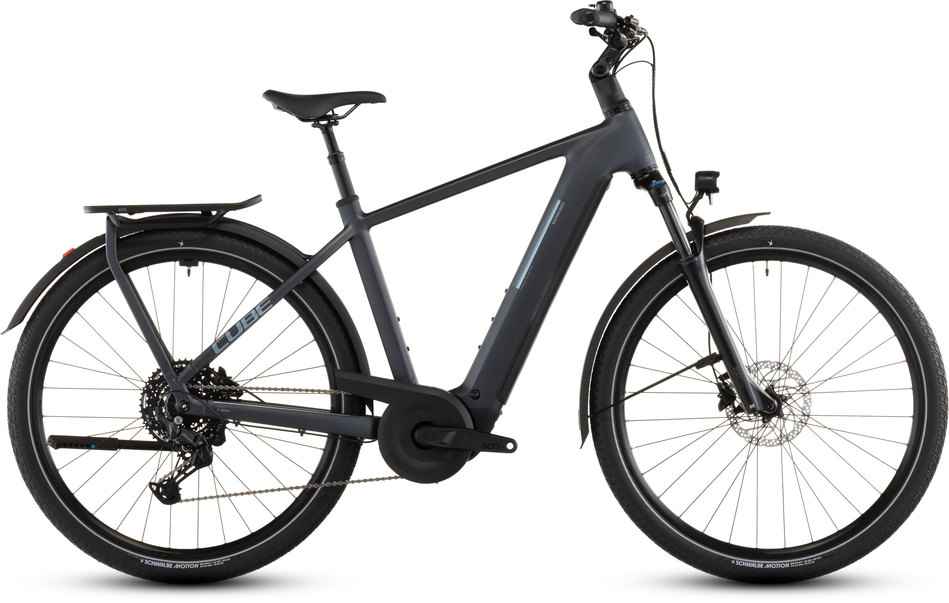 Cube Kathmandu Hybrid ONE 800 metallicgrey'n'grey
