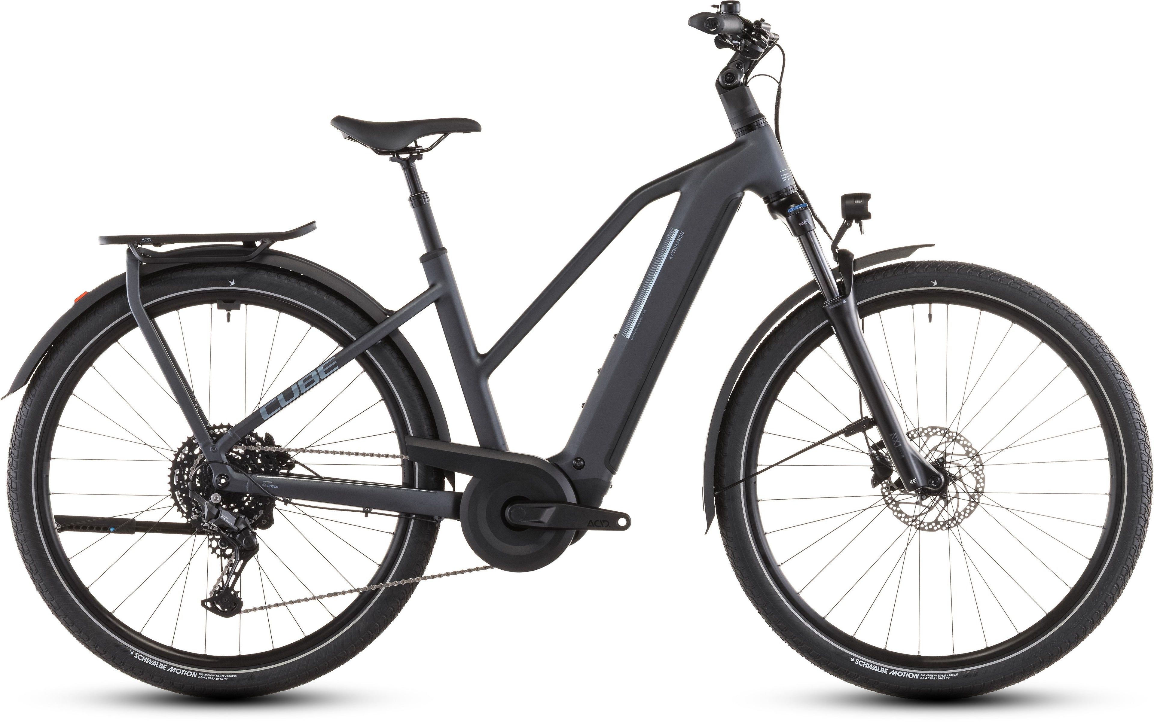 Cube Kathmandu Hybrid ONE 800 metallicgrey'n'grey