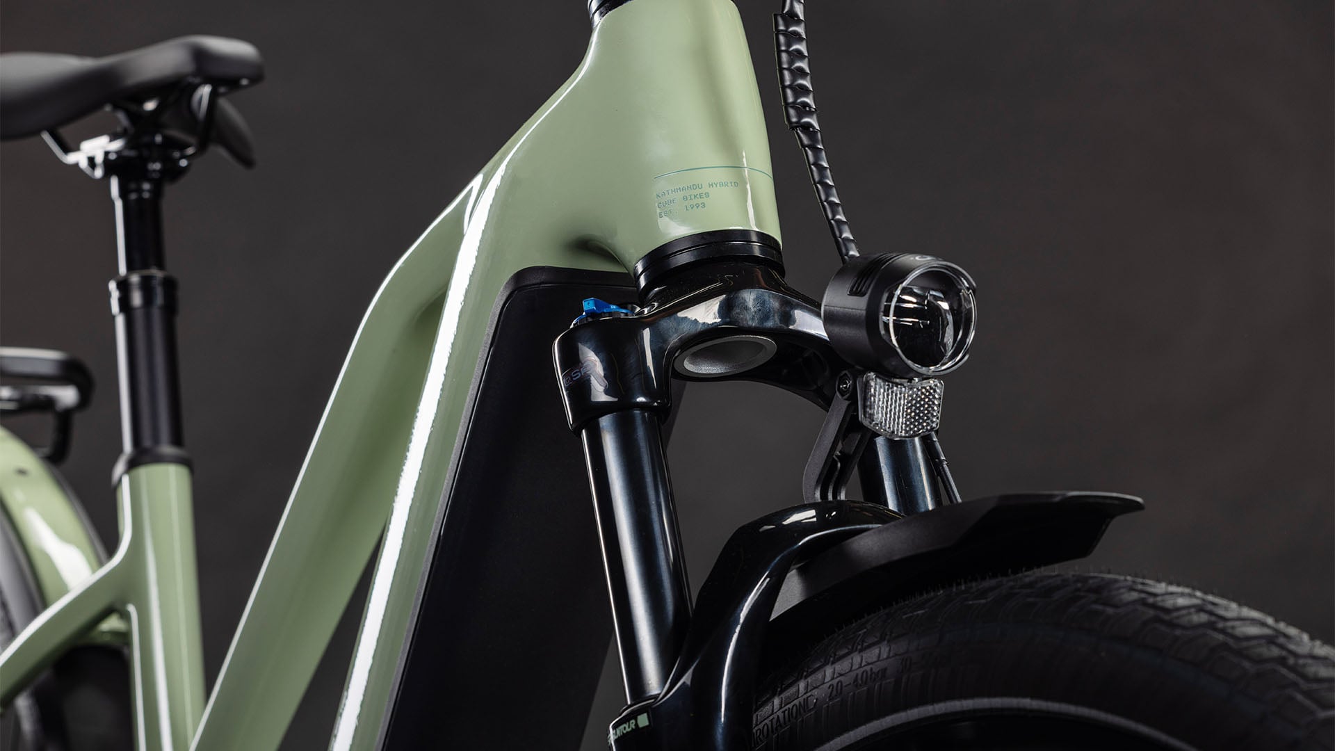 Cube Kathmandu Hybrid ONE 800 pea'n'green