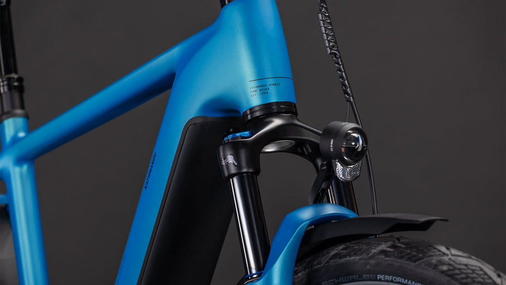 Cube Kathmandu Hybrid Comfort Pro 800 azure'n'black