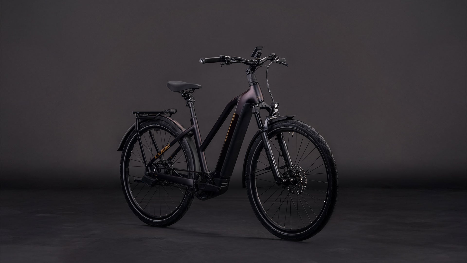 Cube Kathmandu Hybrid Comfort SLX 800 solareclipse'n'gold