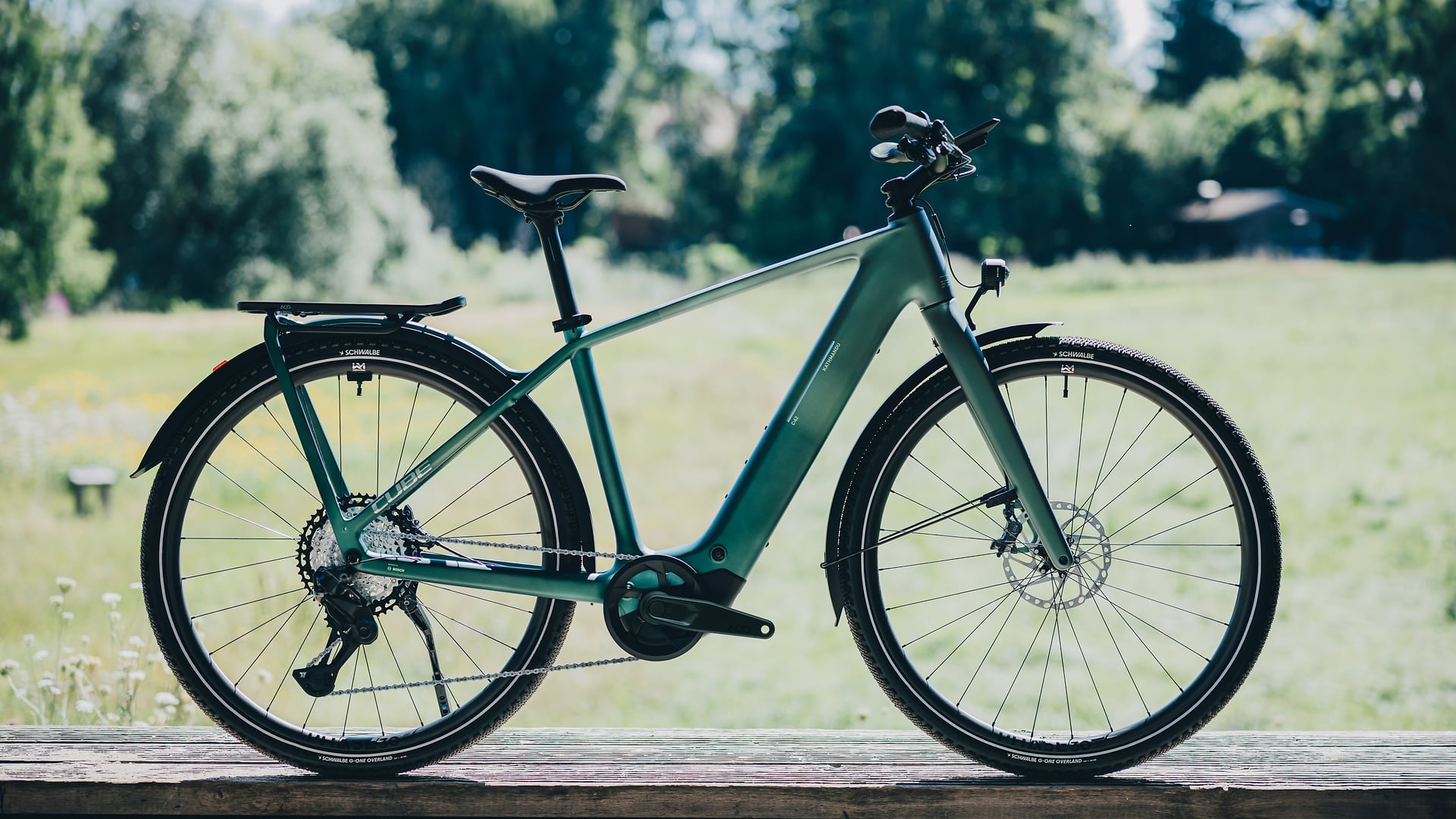 Cube Kathmandu Hybrid C:62 SLT 400X seafoam'n'chrome