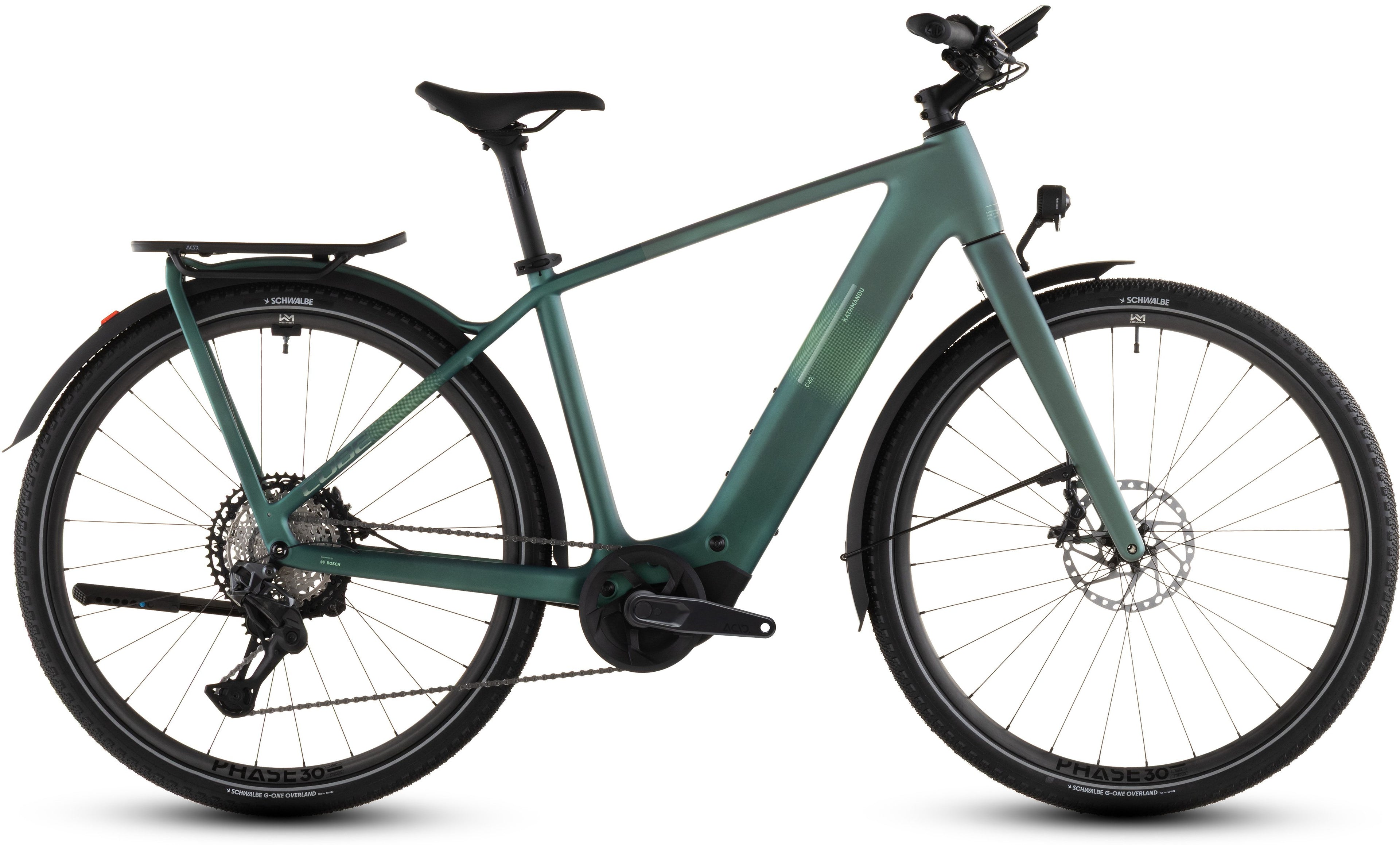 Cube Kathmandu Hybrid C:62 SLT 400X seafoam'n'chrome