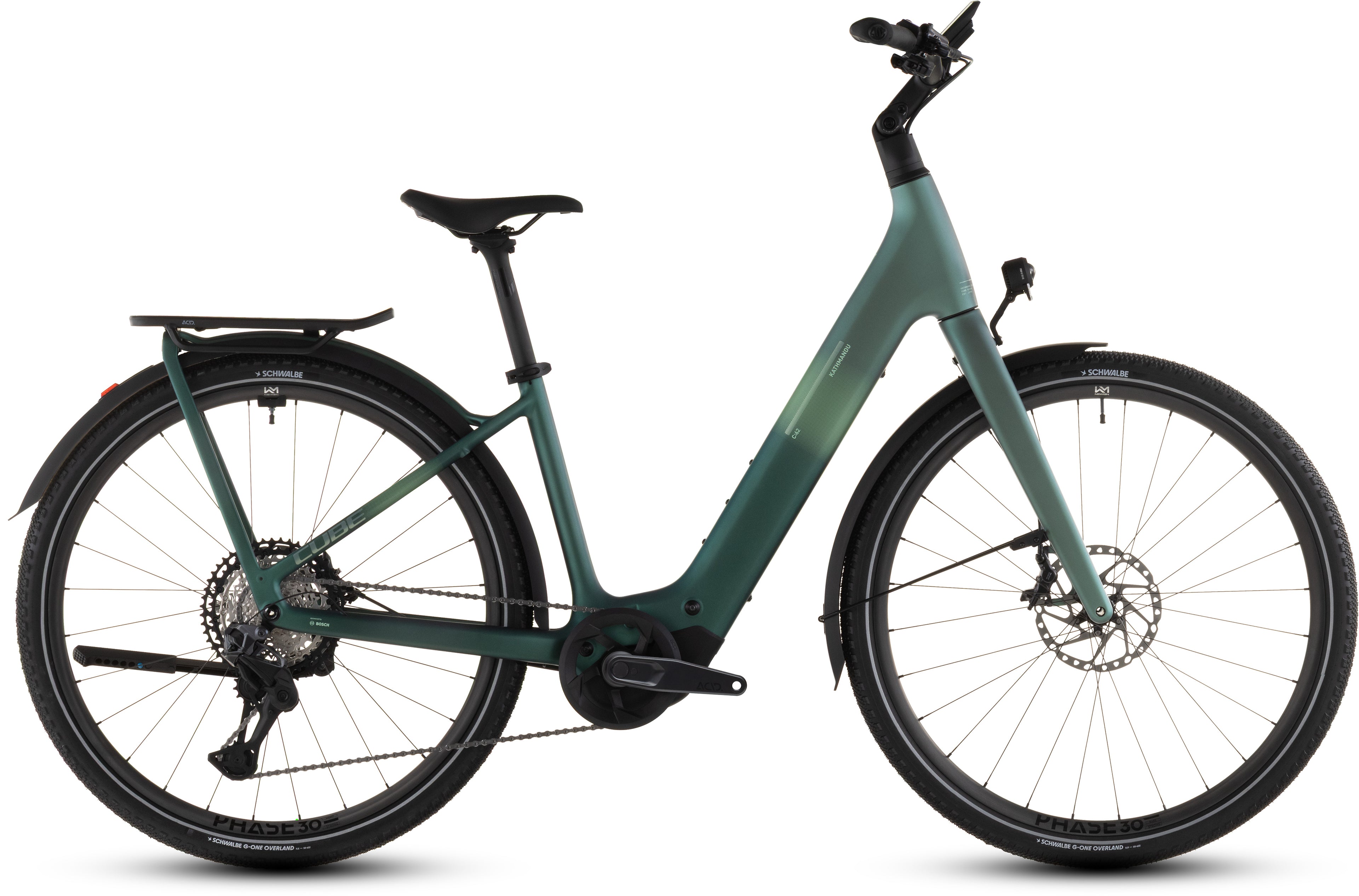 Cube Kathmandu Hybrid C:62 SLT 400X seafoam'n'chrome