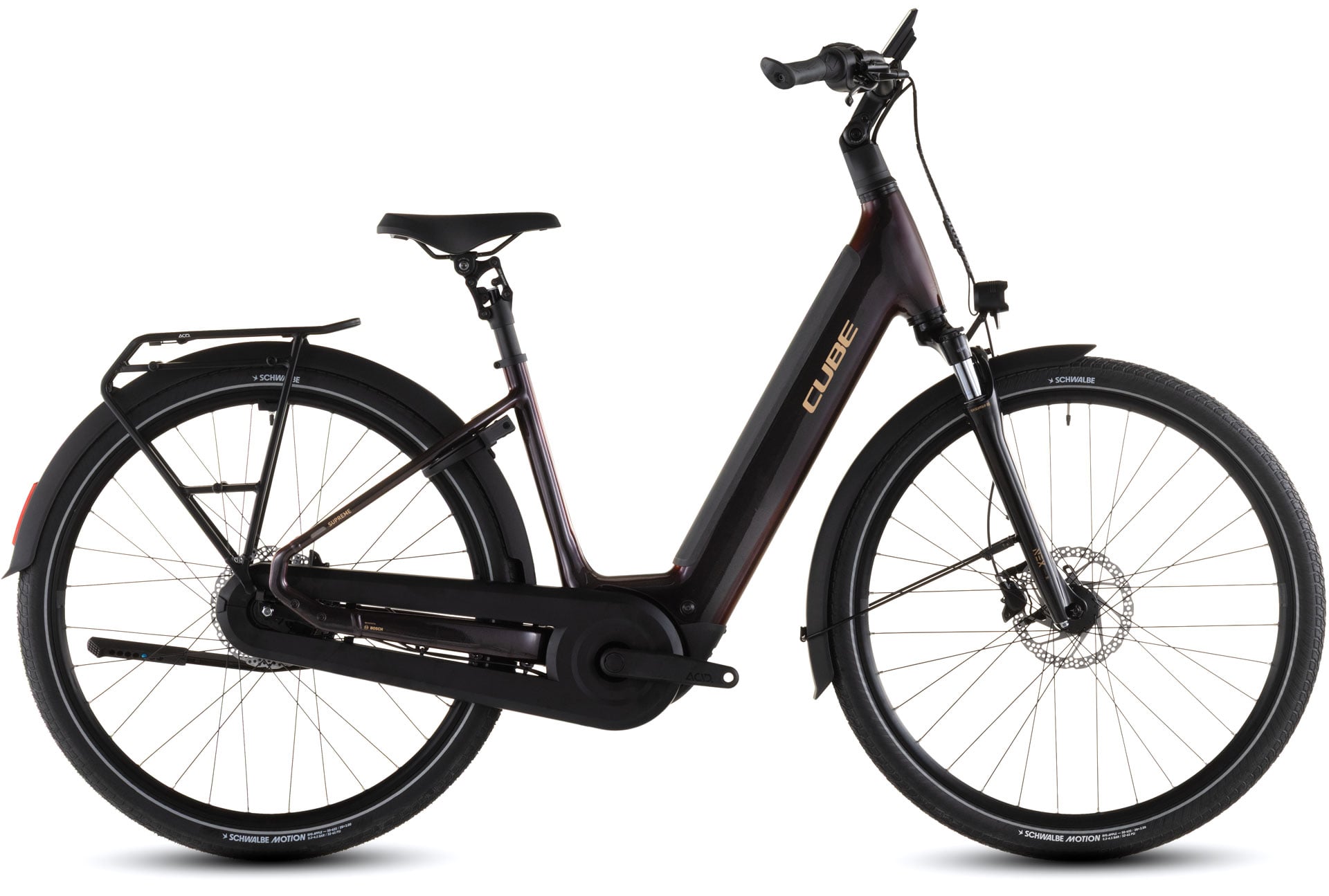Cube Supreme Hybrid Comfort Pro 600 solareclipse'n'gold
