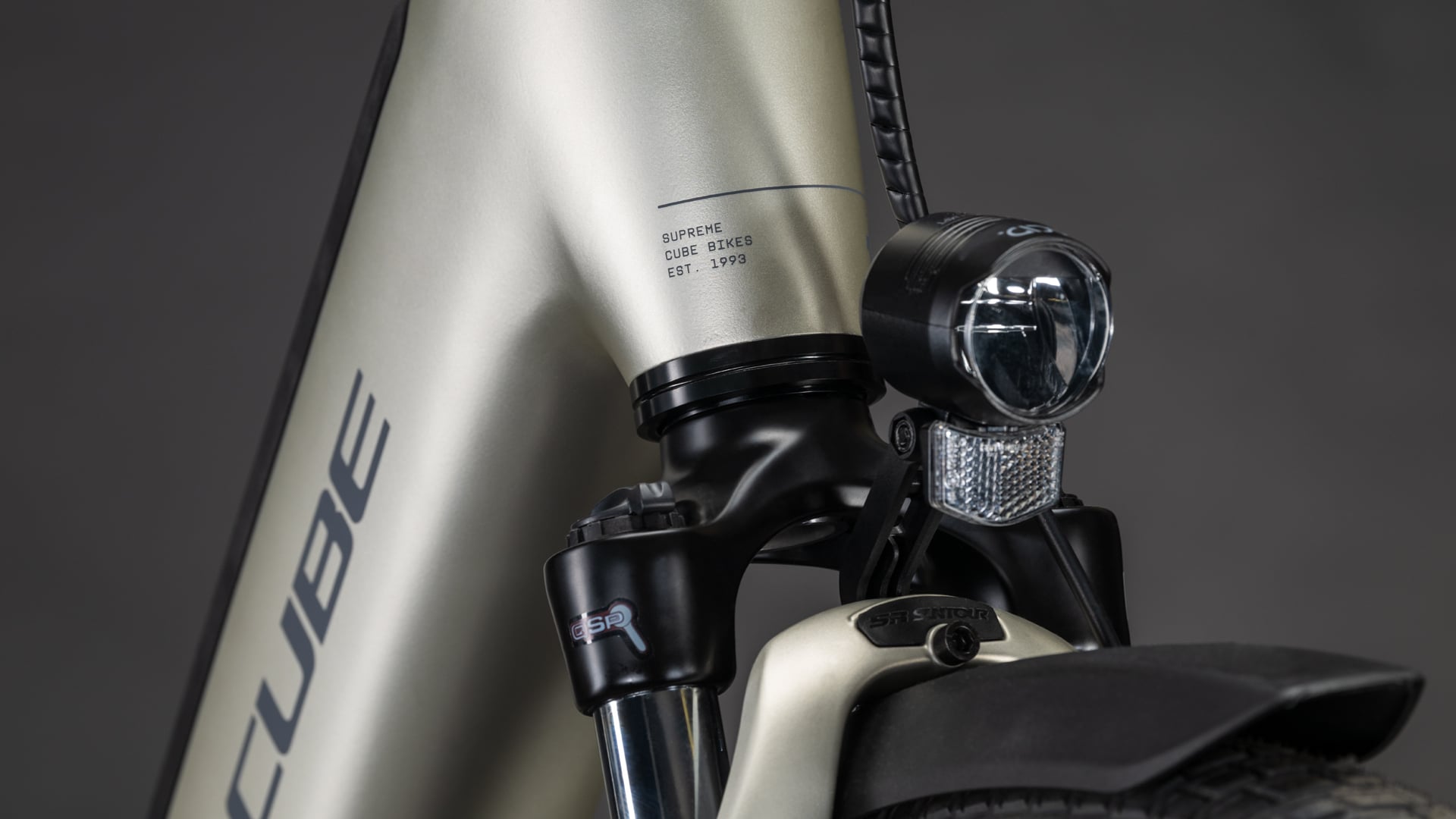 Cube Supreme RT Hybrid Comfort EXC 600 champagne'n'grey