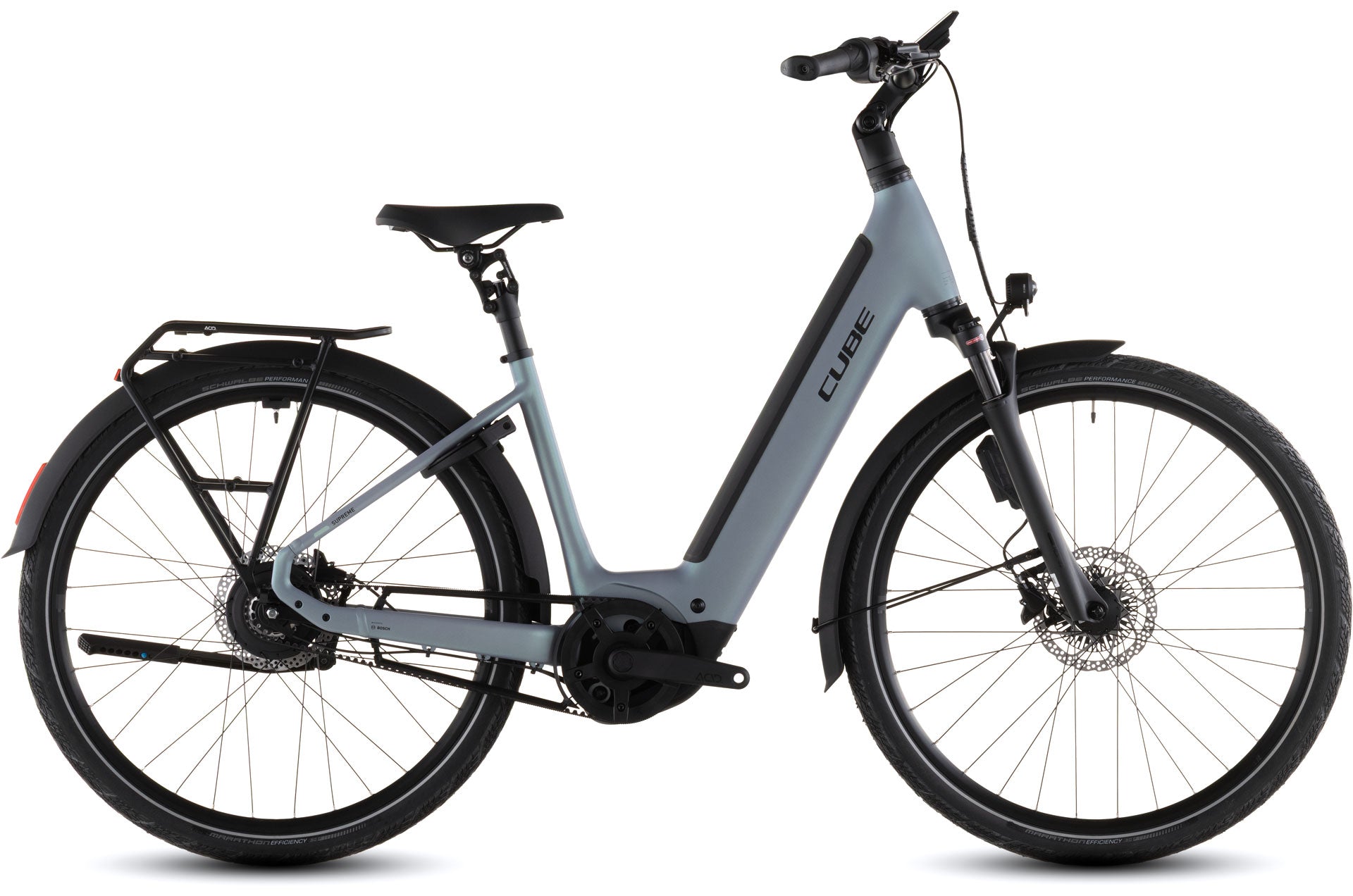 Cube Supreme Hybrid Deluxe SLX 600 seagrey'n'black