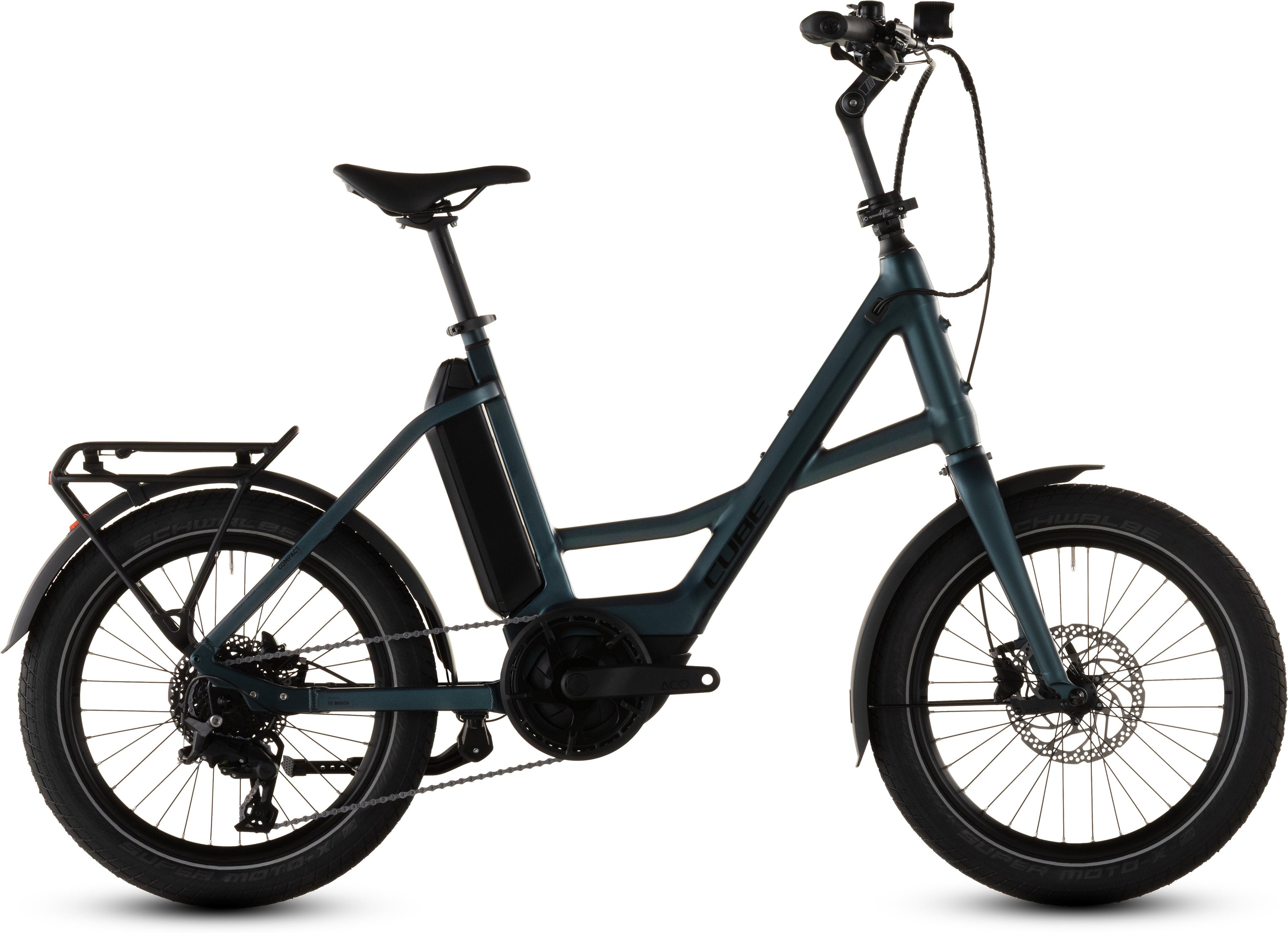 Cube Compact Hybrid 545 royalgreen'n'black