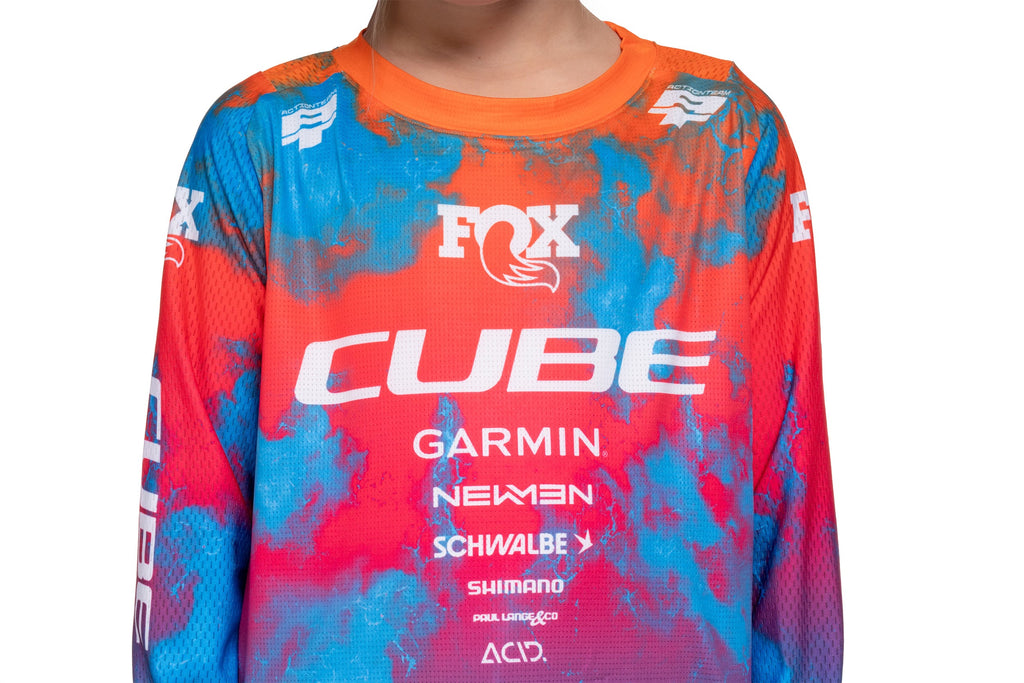 CUBE MTB Trikot ROOKIE X Actionteam langarm