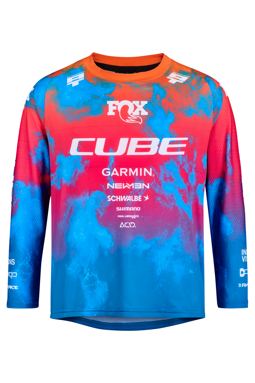 CUBE MTB Trikot ROOKIE X Actionteam langarm