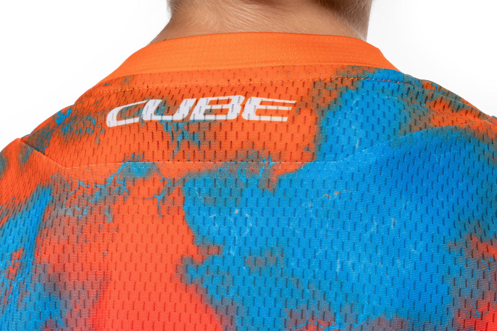 CUBE MTB Trikot ROOKIE X Actionteam kurzarm