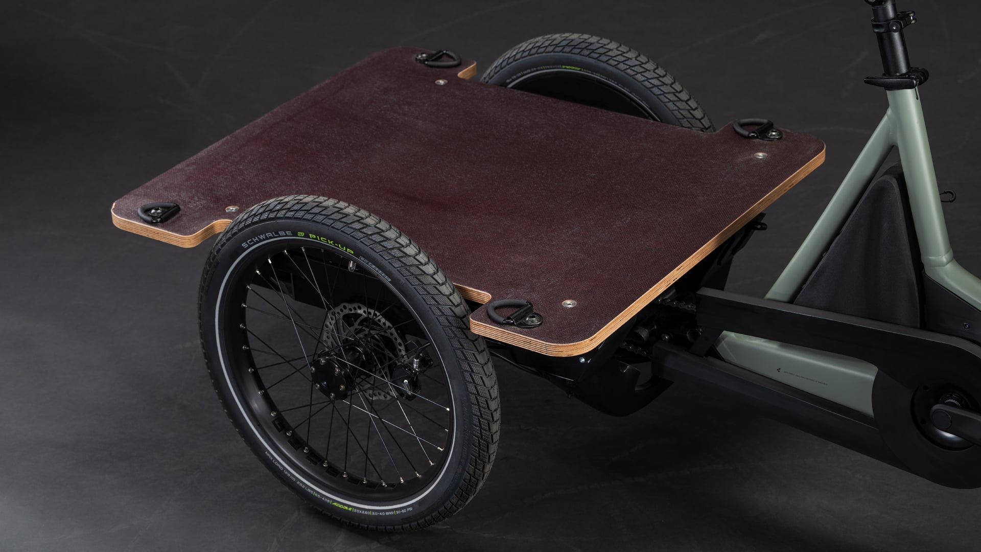 Cube Trike Flatbed Hybrid 750 swampgrey'n'reflex