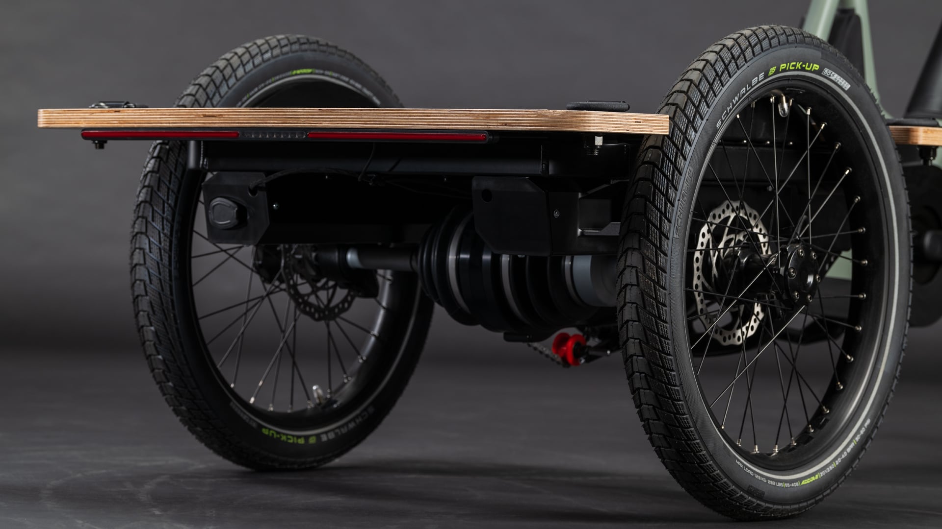 Cube Trike Flatbed Hybrid 750 swampgrey'n'reflex