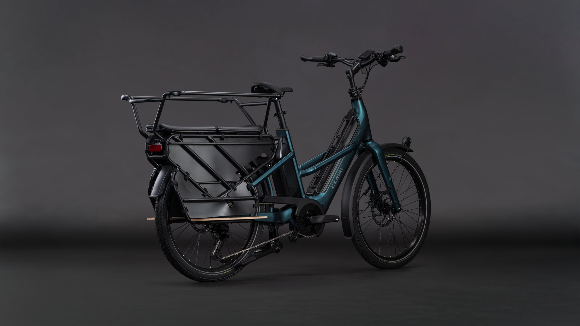 Cube Longtail Hybrid Family 800 royalgreen'n'black