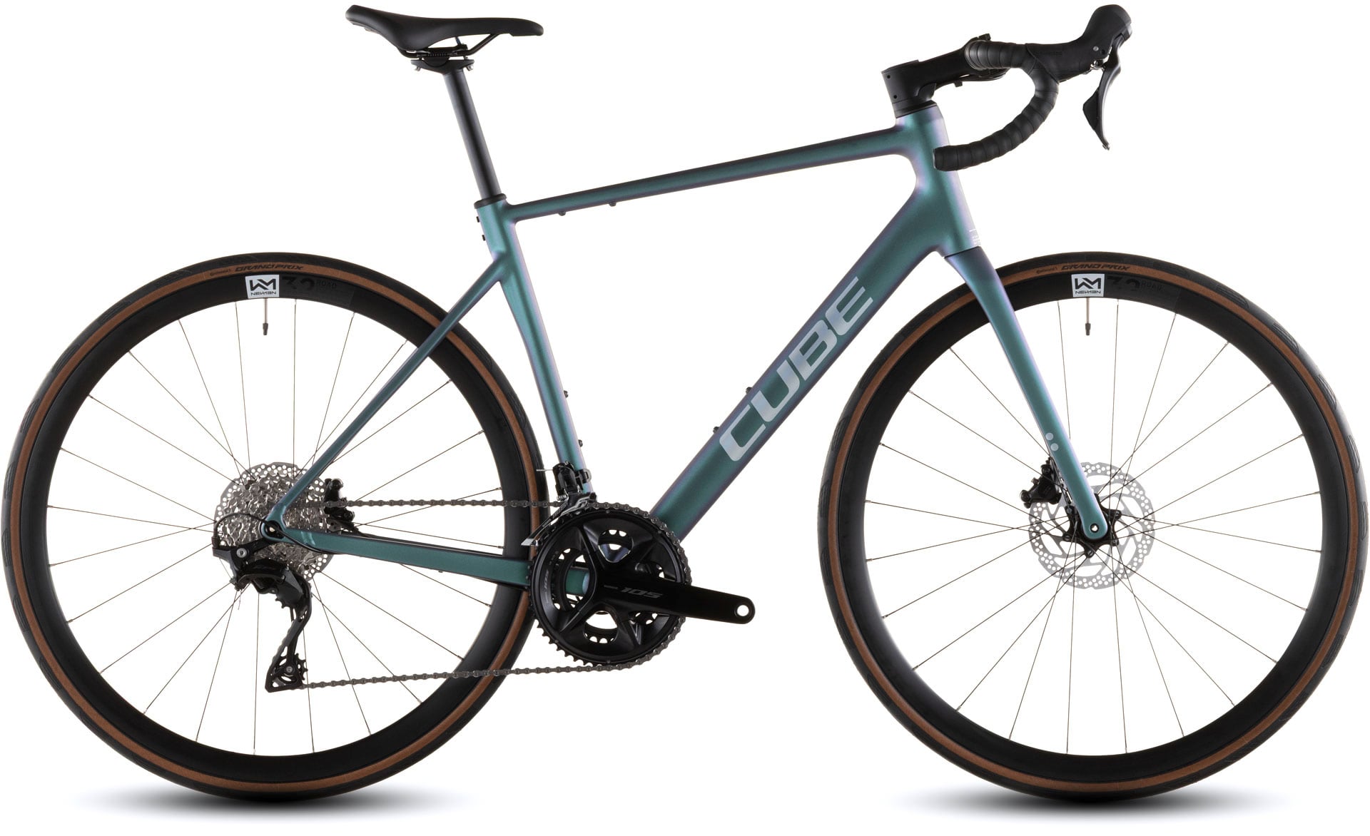 Cube Attain SLX smaragdgrey'n'prism