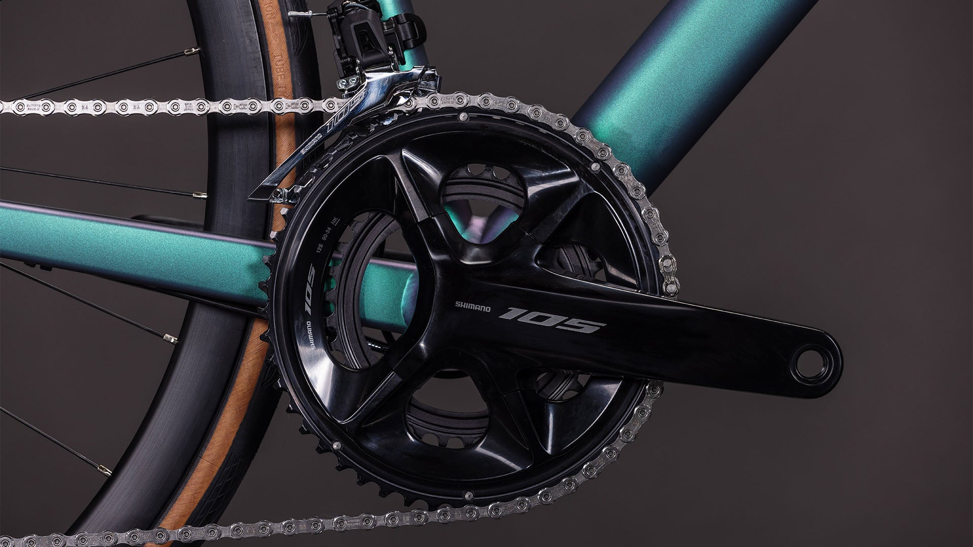 Cube Attain SLX smaragdgrey'n'prism