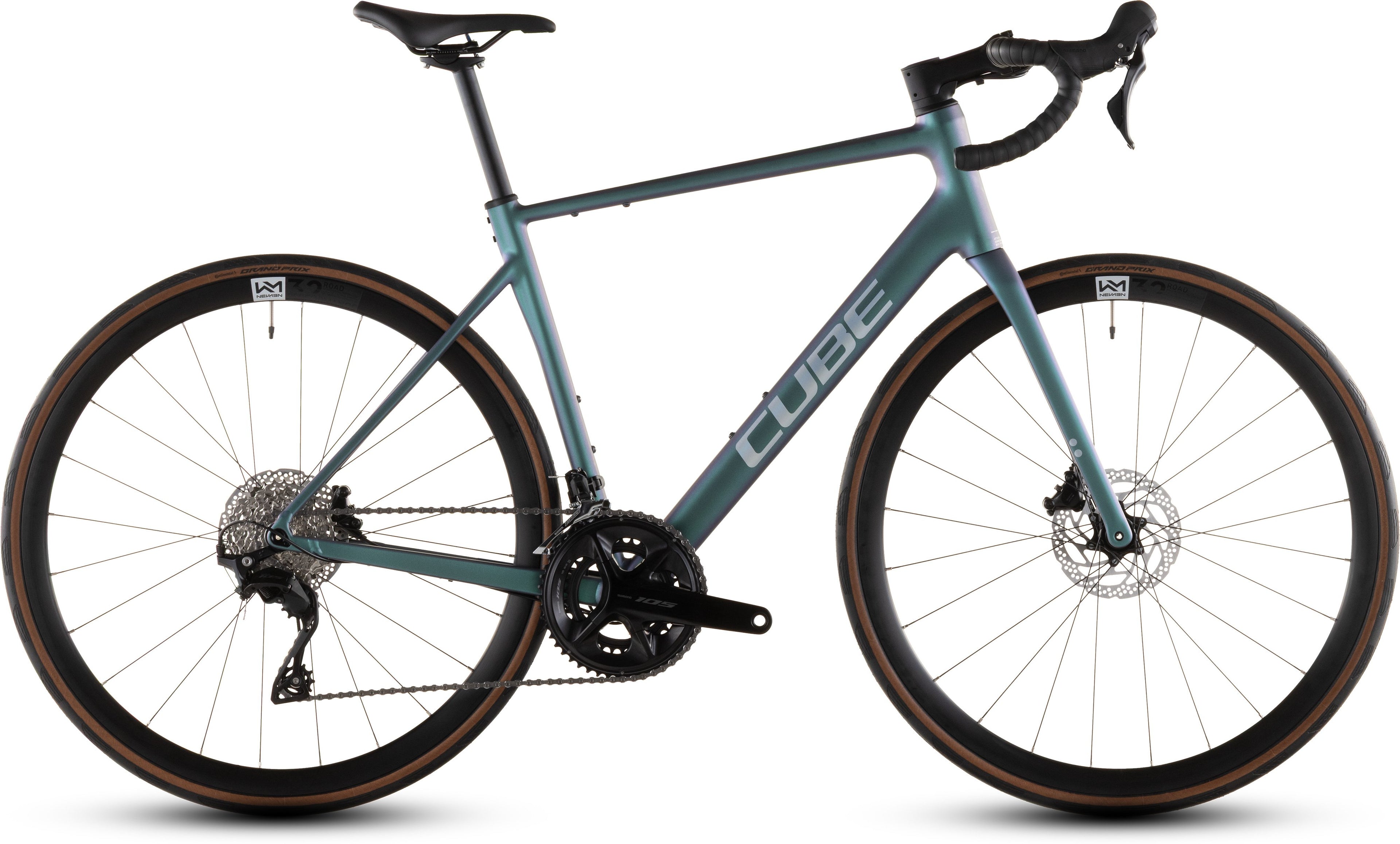 Cube Attain SLX smaragdgrey'n'prism