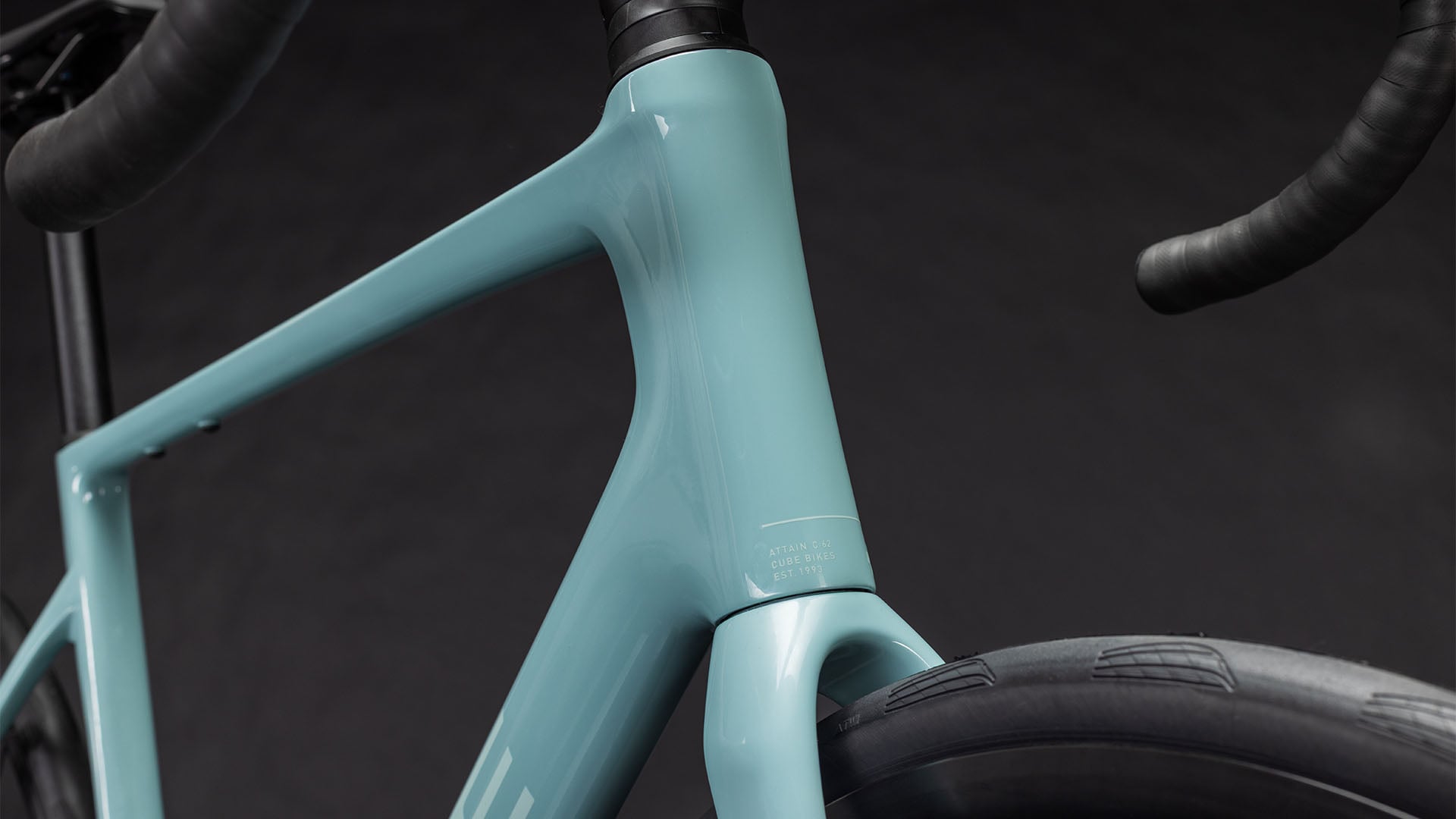 Cube Attain C:62 Race skylightblue'n'cyan