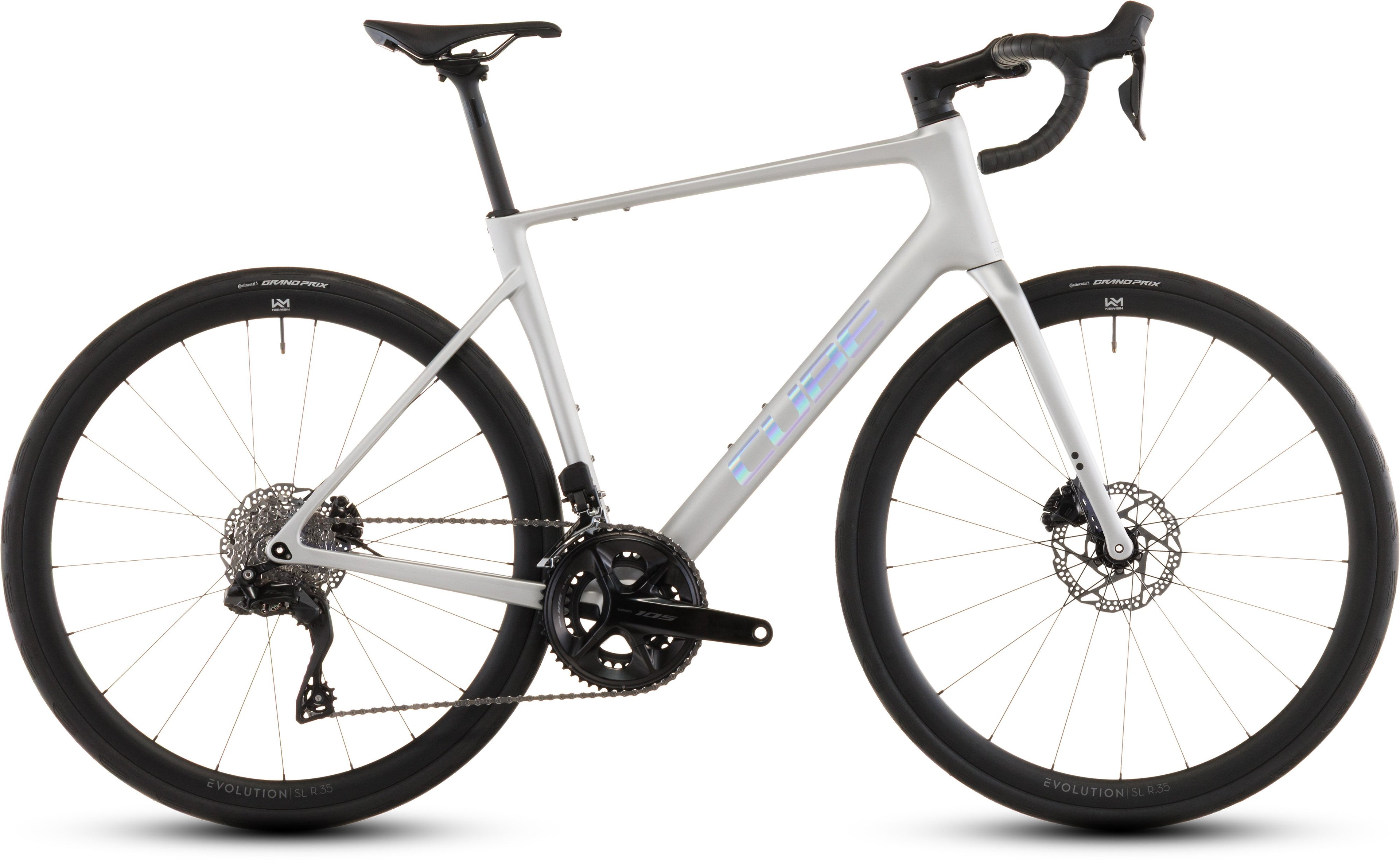 Cube Attain C:62 SLX sleekgrey'n'prism
