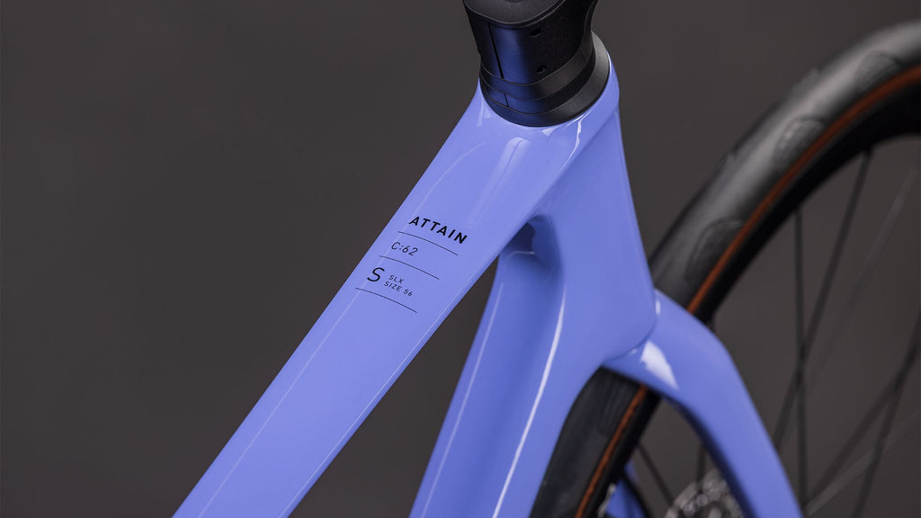 Cube Attain C:62 SLX lucidlilac'n'black