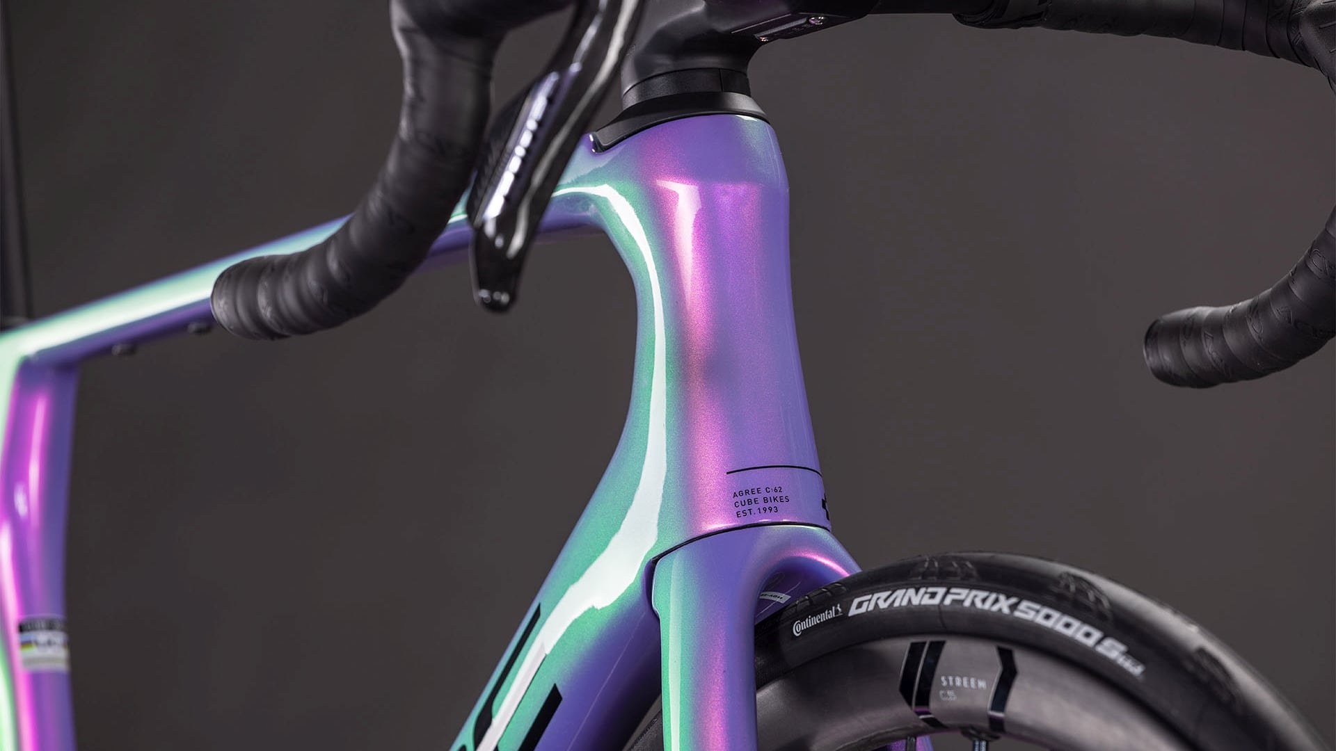 Cube Agree C:62 SLX cosmicpurple'n'black