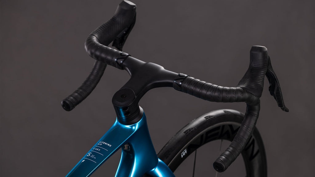 Cube Litening AIR C:68X SLX chromeblue'n'liquidblue