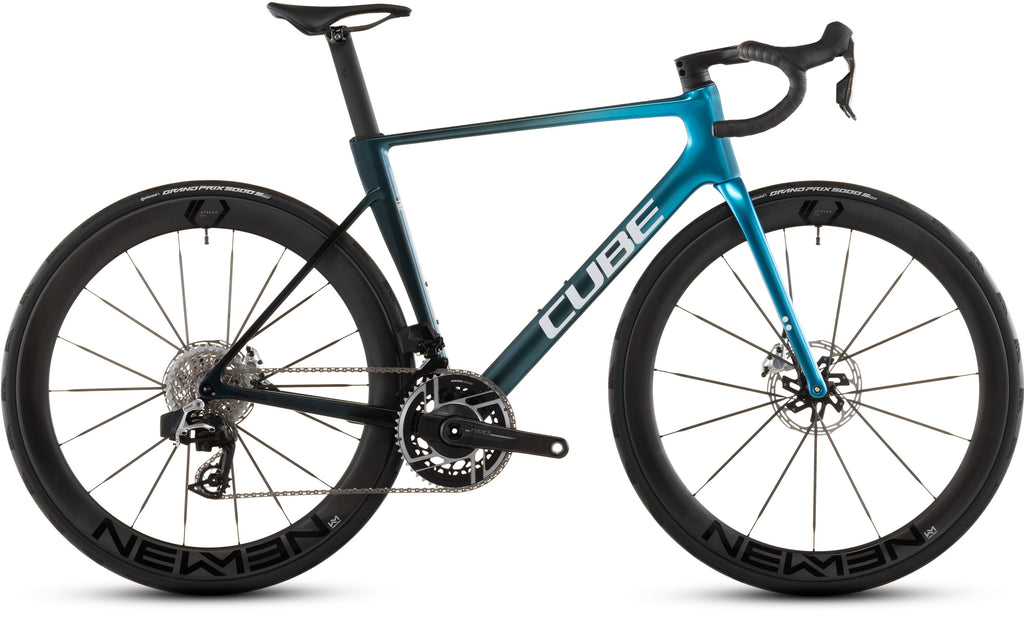 Cube Litening AIR C:68X SLX chromeblue'n'liquidblue