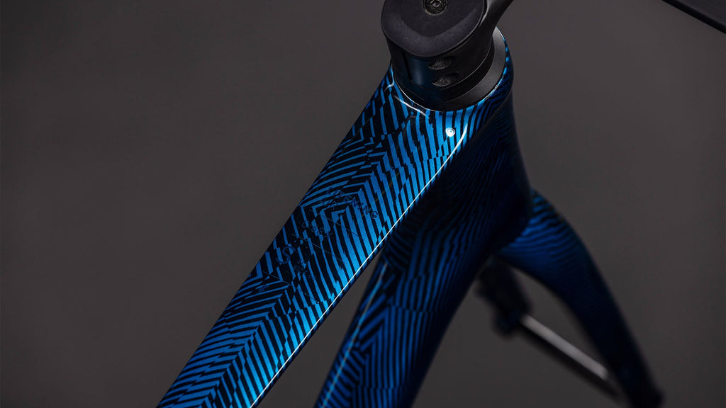 Cube Litening AIR C:68X Frameset liquidbluegrid'n'chrome