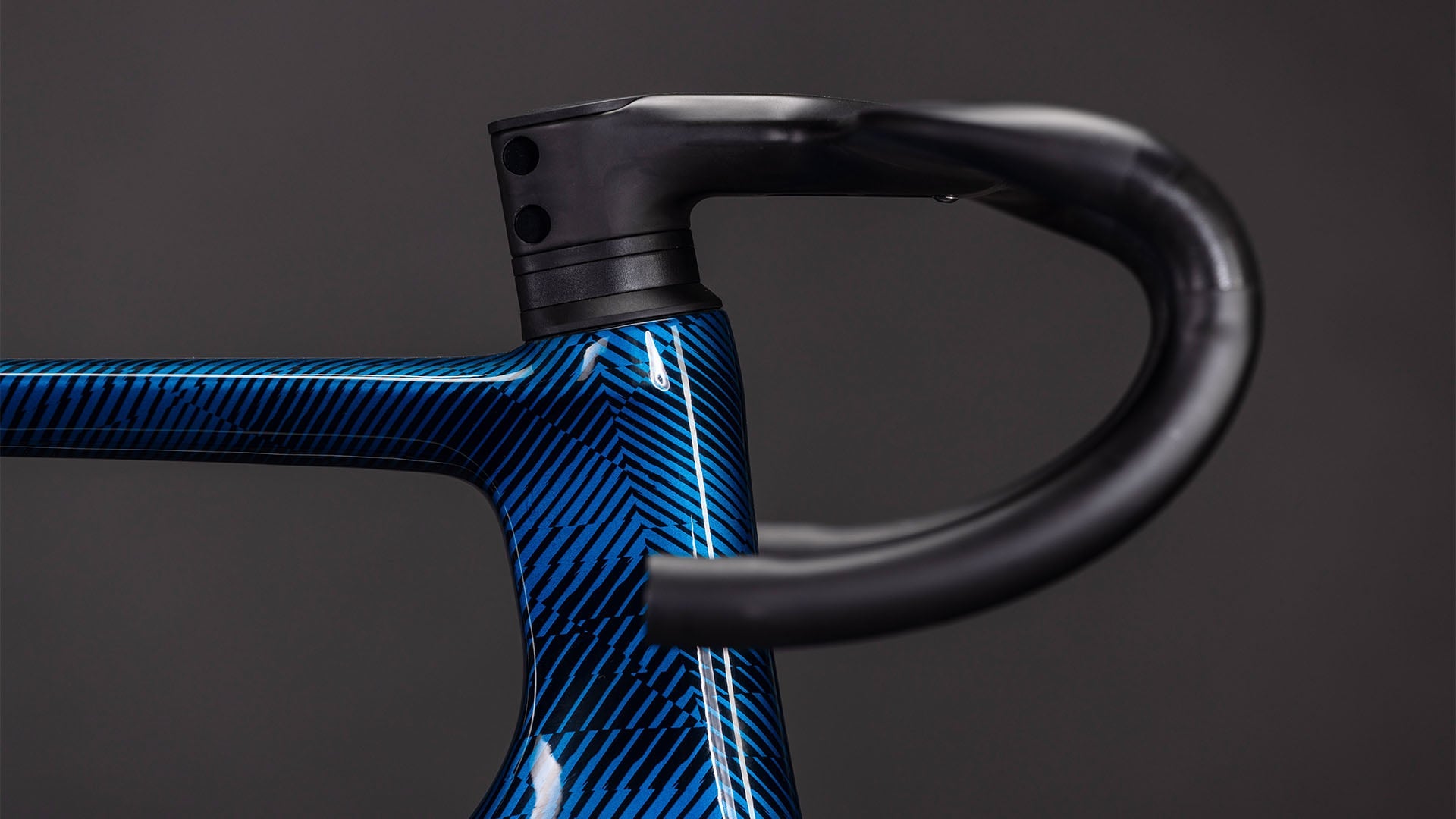 Cube Litening AIR C:68X Frameset liquidbluegrid'n'chrome