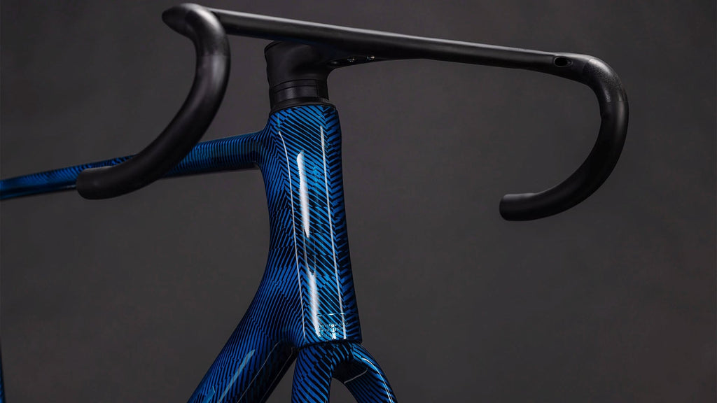 Cube Litening AIR C:68X Frameset liquidbluegrid'n'chrome