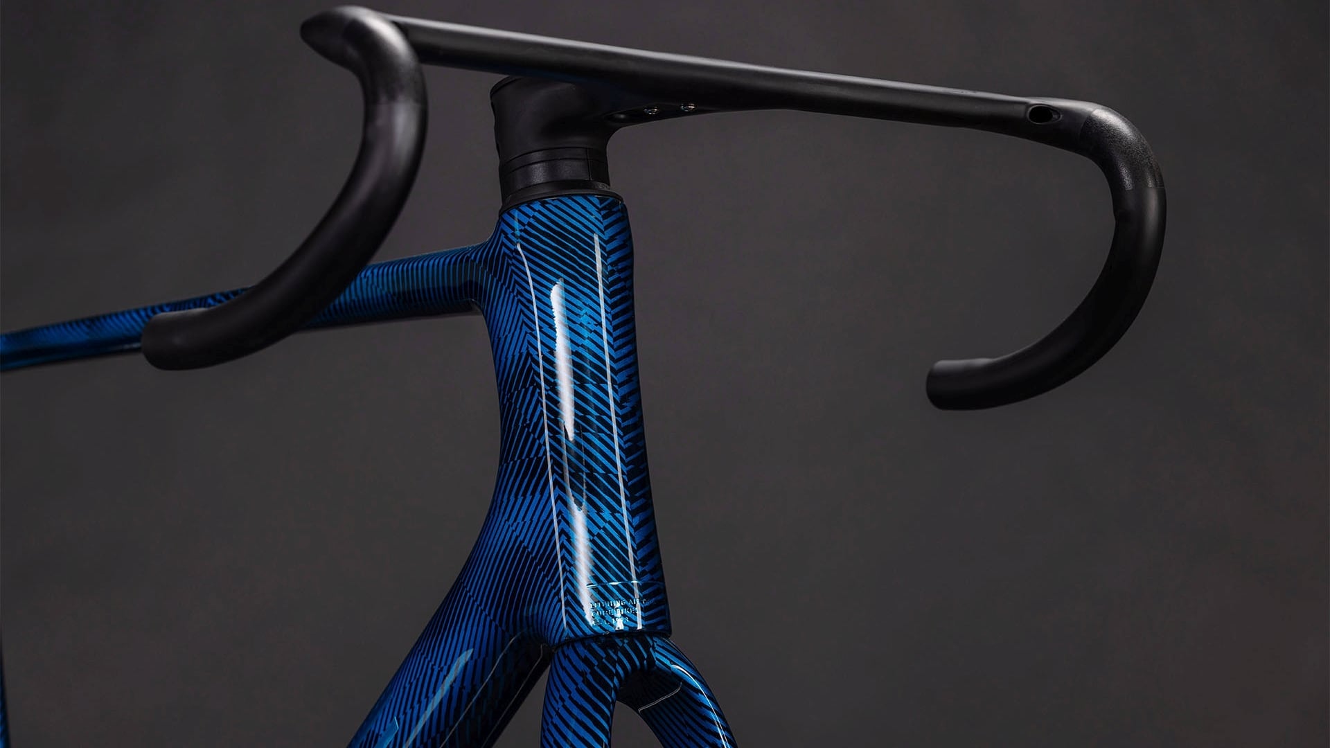 Cube Litening AIR C:68X Frameset liquidbluegrid'n'chrome