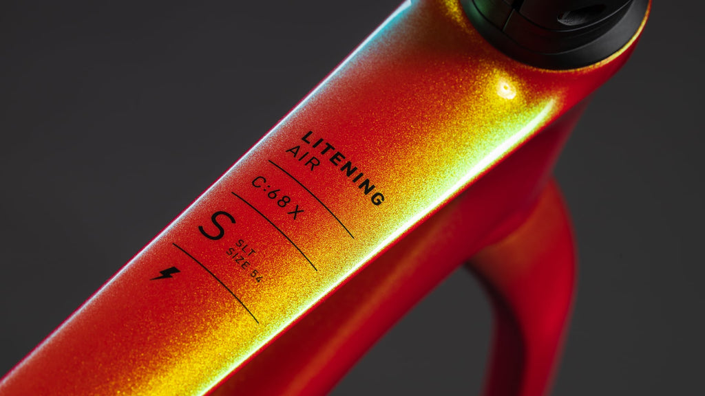 Cube Litening AIR C:68X Frameset glowingorange'n'black
