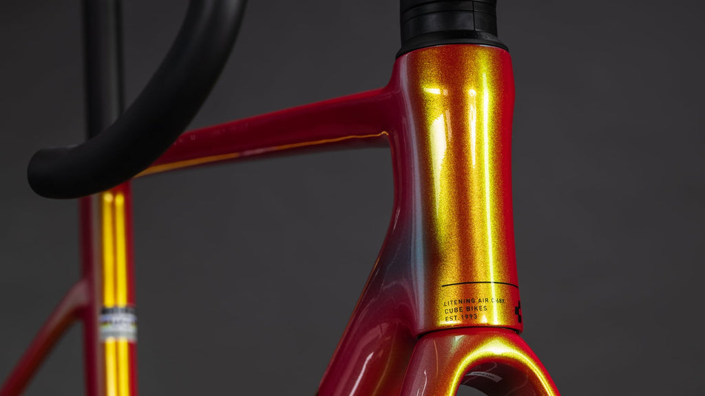 Cube Litening AIR C:68X Frameset glowingorange'n'black