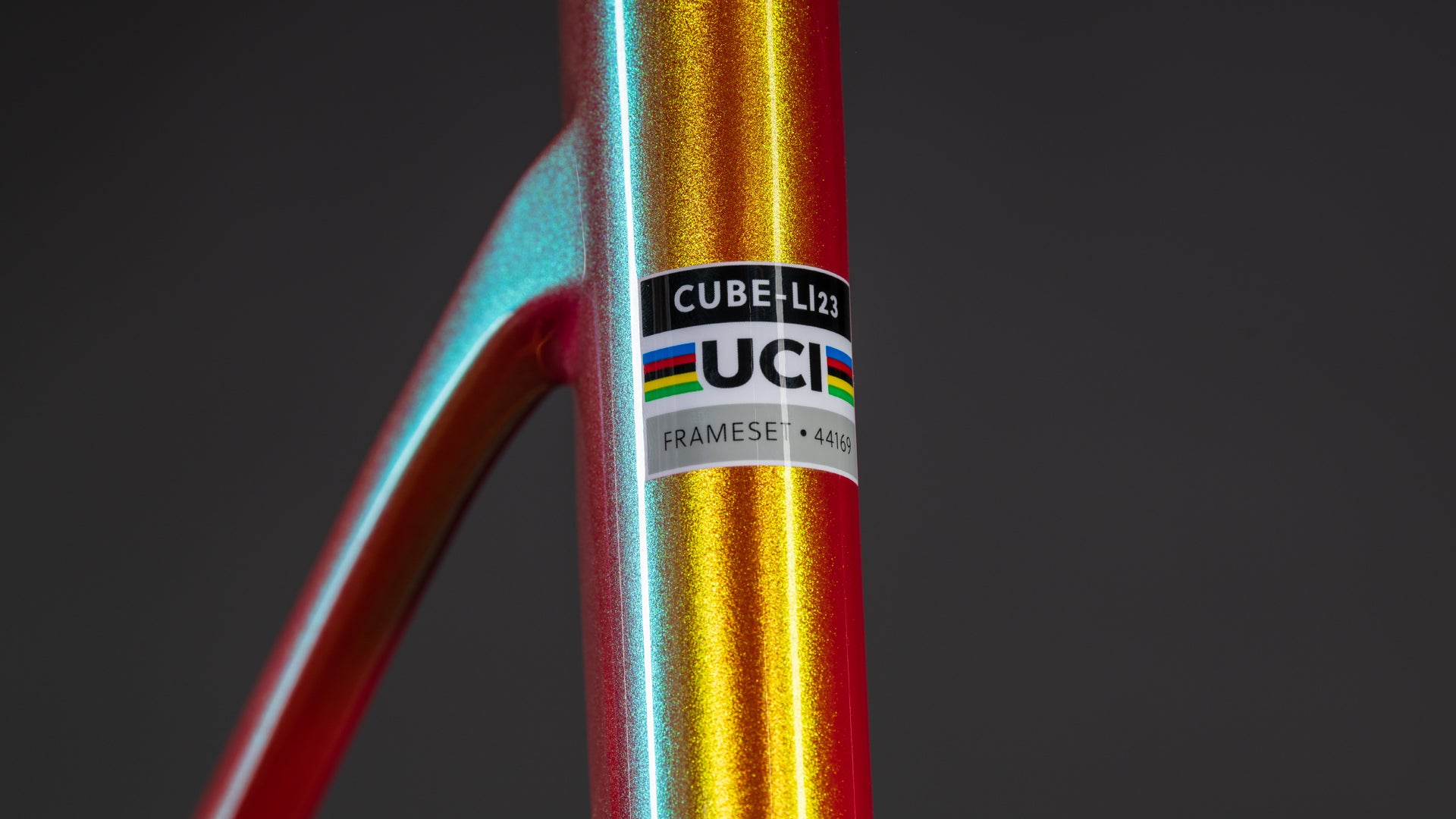 Cube Litening AIR C:68X Frameset glowingorange'n'black
