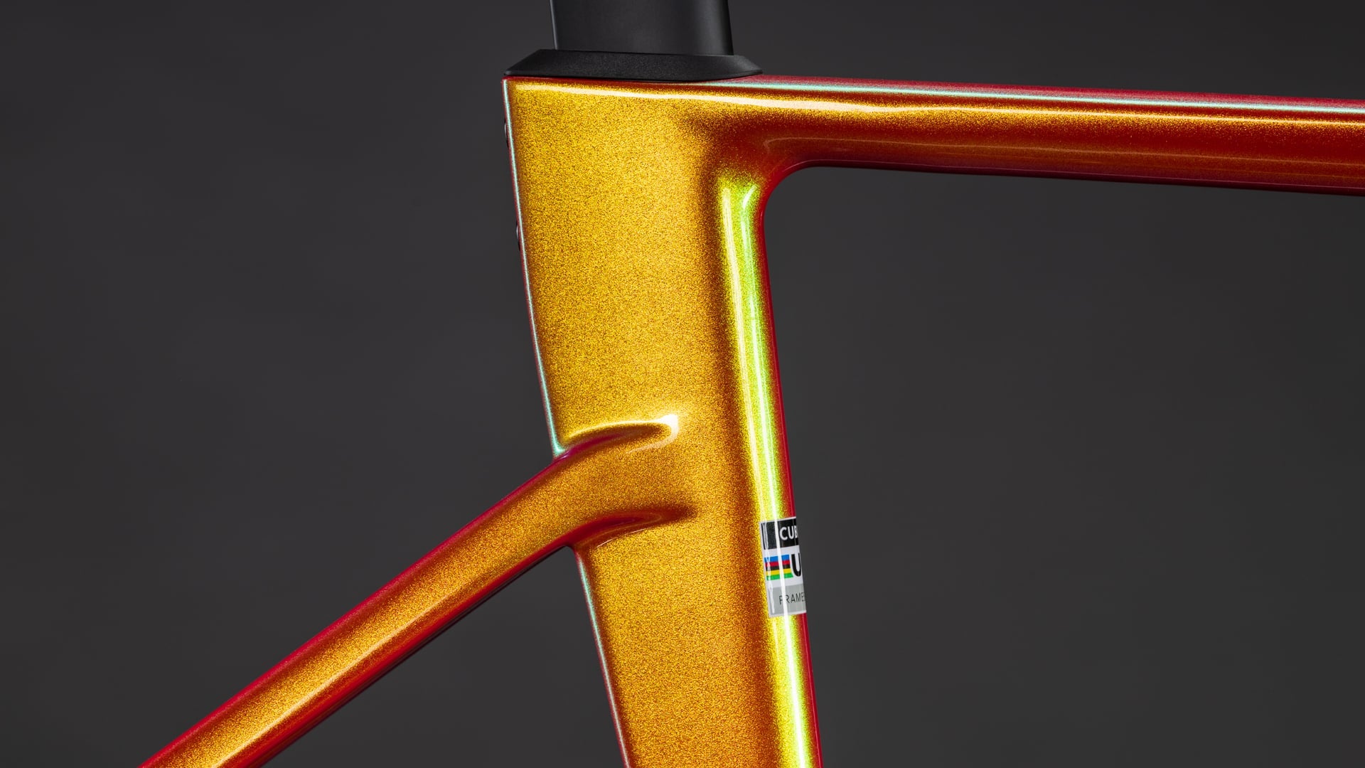 Cube Litening AIR C:68X Frameset glowingorange'n'black