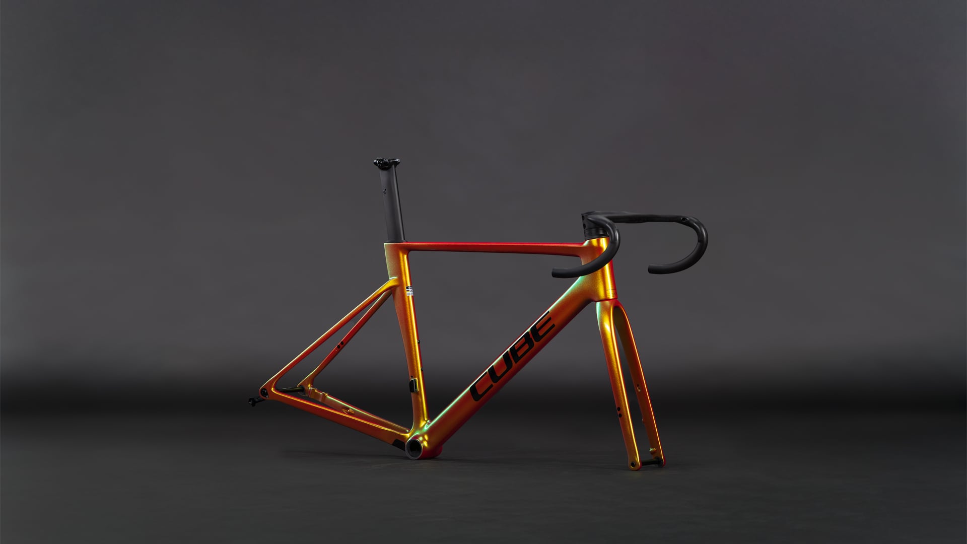 Cube Litening AIR C:68X Frameset glowingorange'n'black