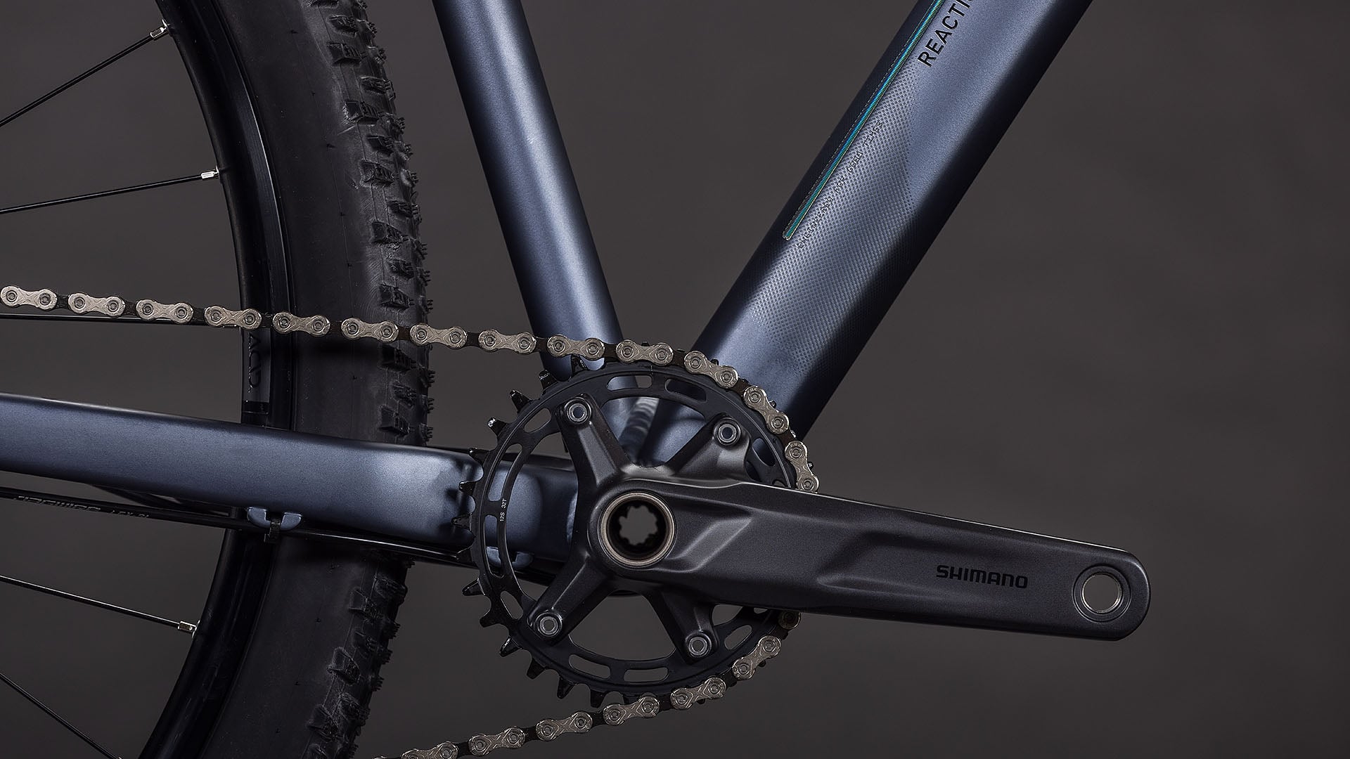 Cube Reaction SLX metallicgrey'n'black