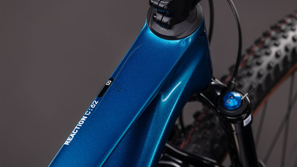 Cube Reaction C:62 SLX electricblue'n'white